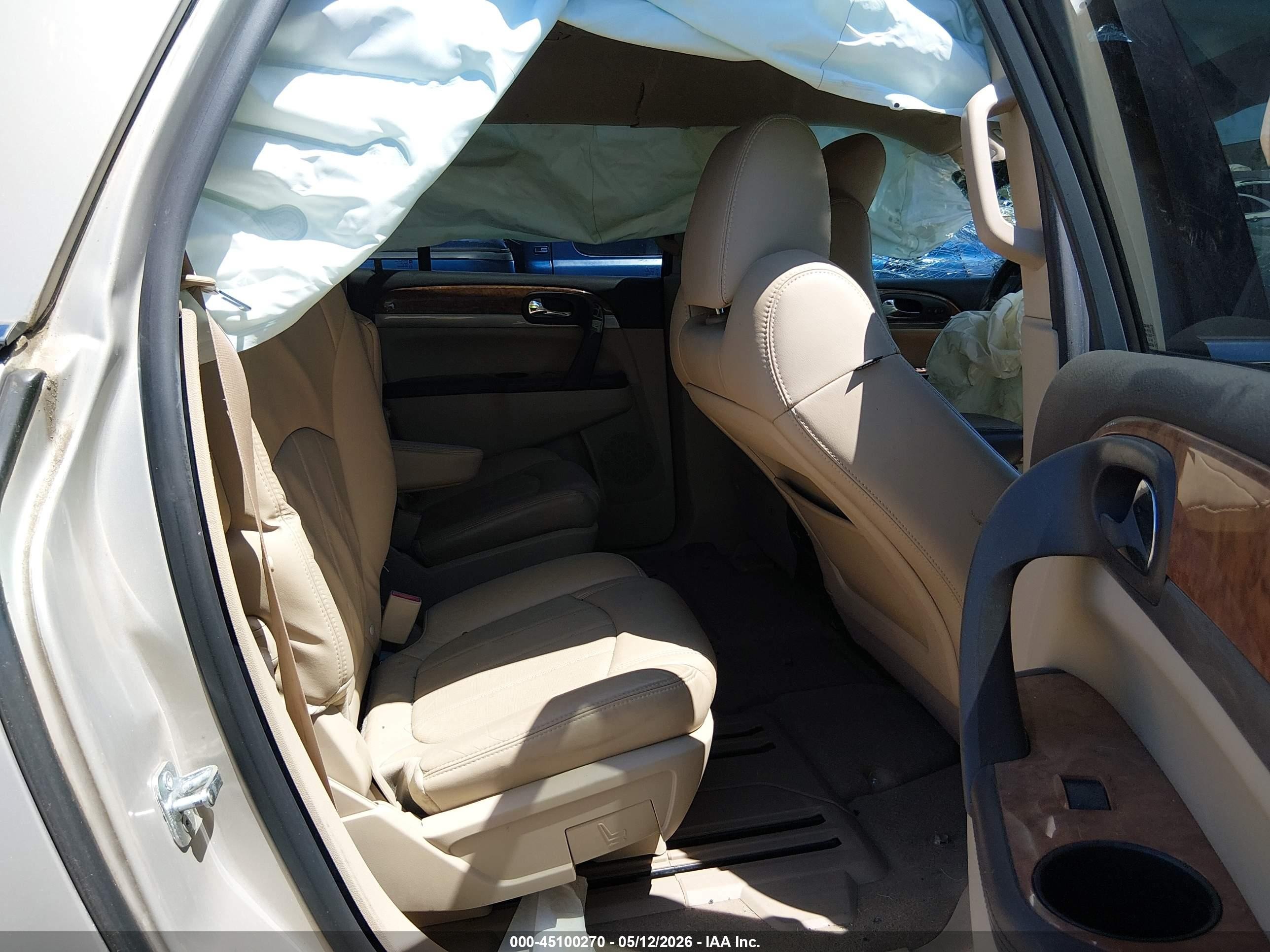 2012 Buick Enclave Leather Коричневый vin: 5GAKRCEDXCJ321328