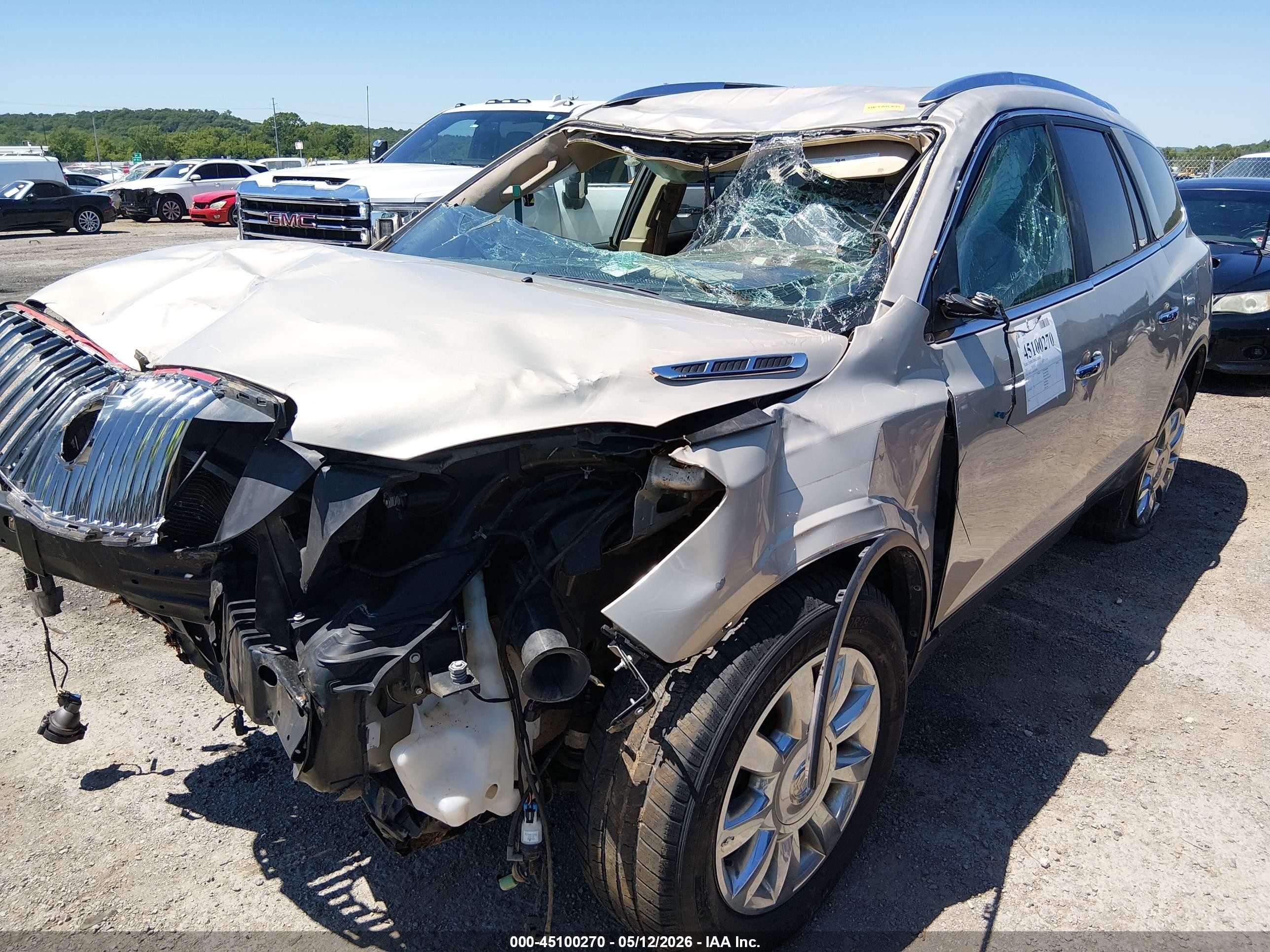 2012 Buick Enclave Leather Коричневый vin: 5GAKRCEDXCJ321328