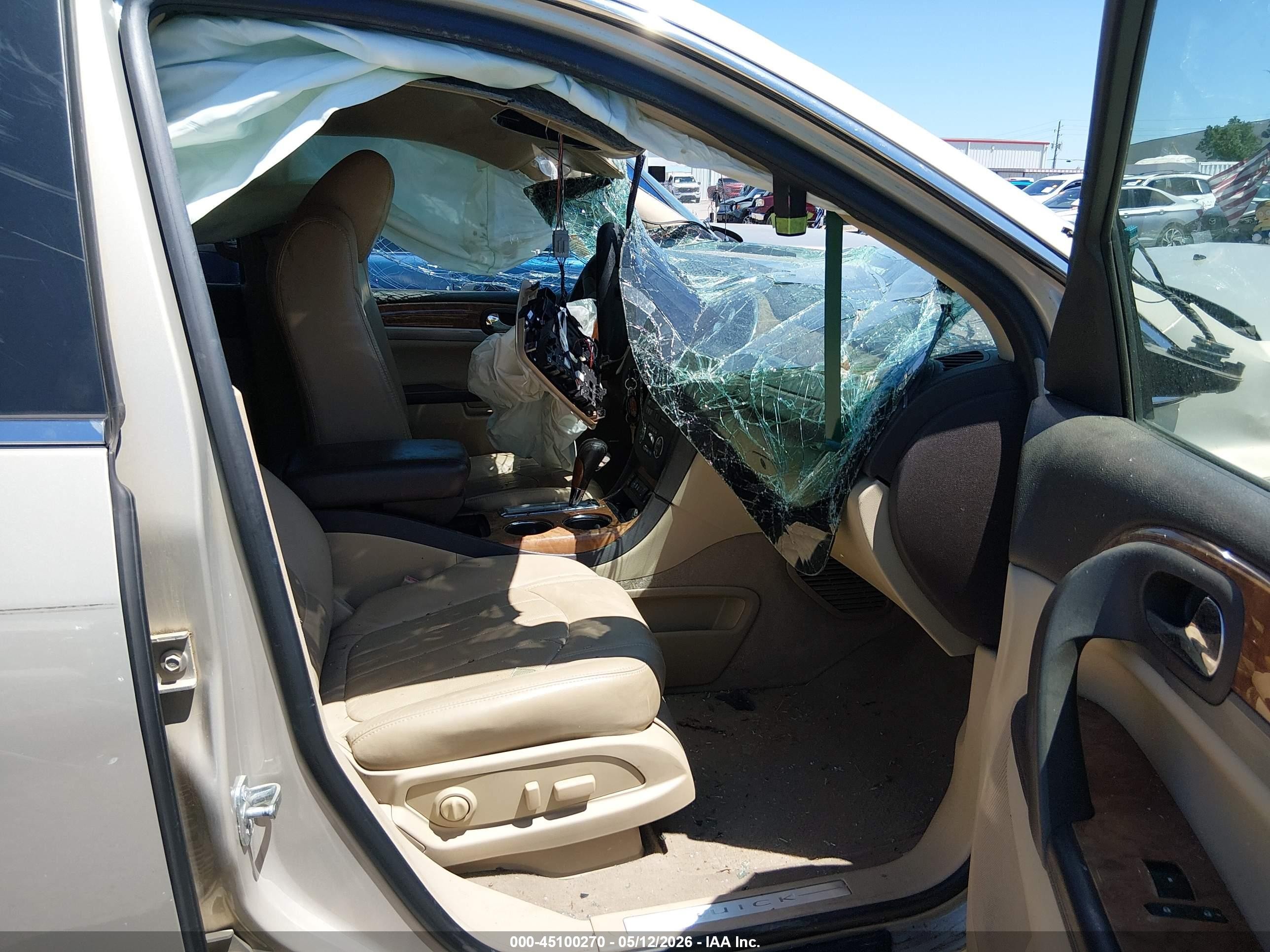 2012 Buick Enclave Leather Коричневый vin: 5GAKRCEDXCJ321328
