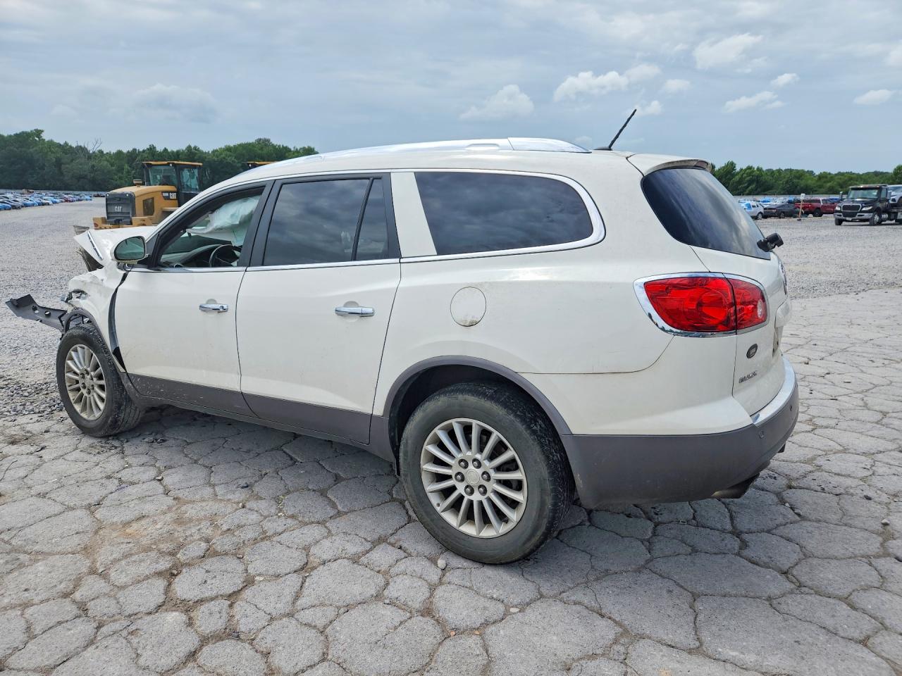 2012 Buick Enclave White vin: 5GAKRCEDXCJ384753