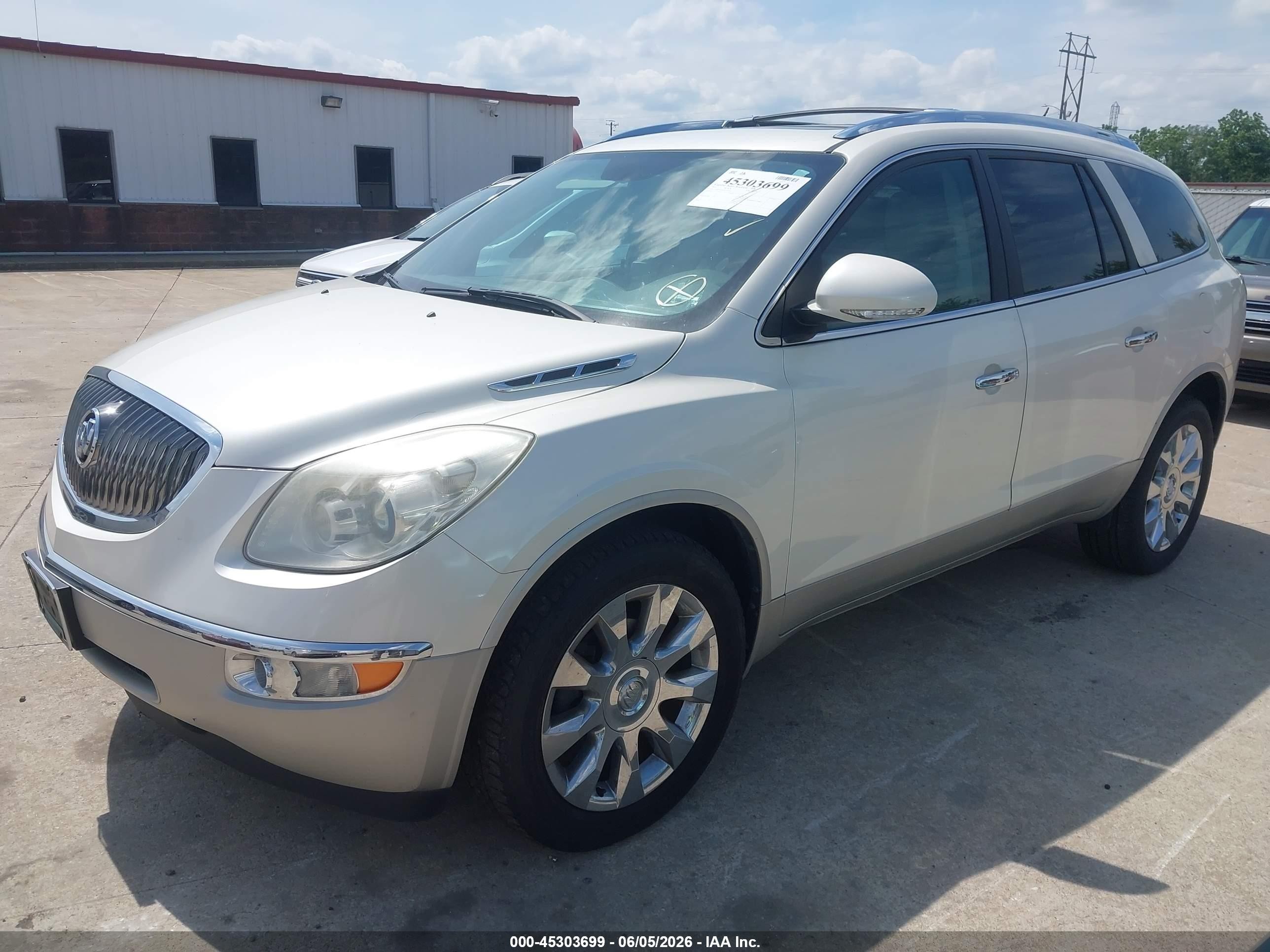2012 Buick Enclave Leather White vin: 5GAKRCEDXCJ392402