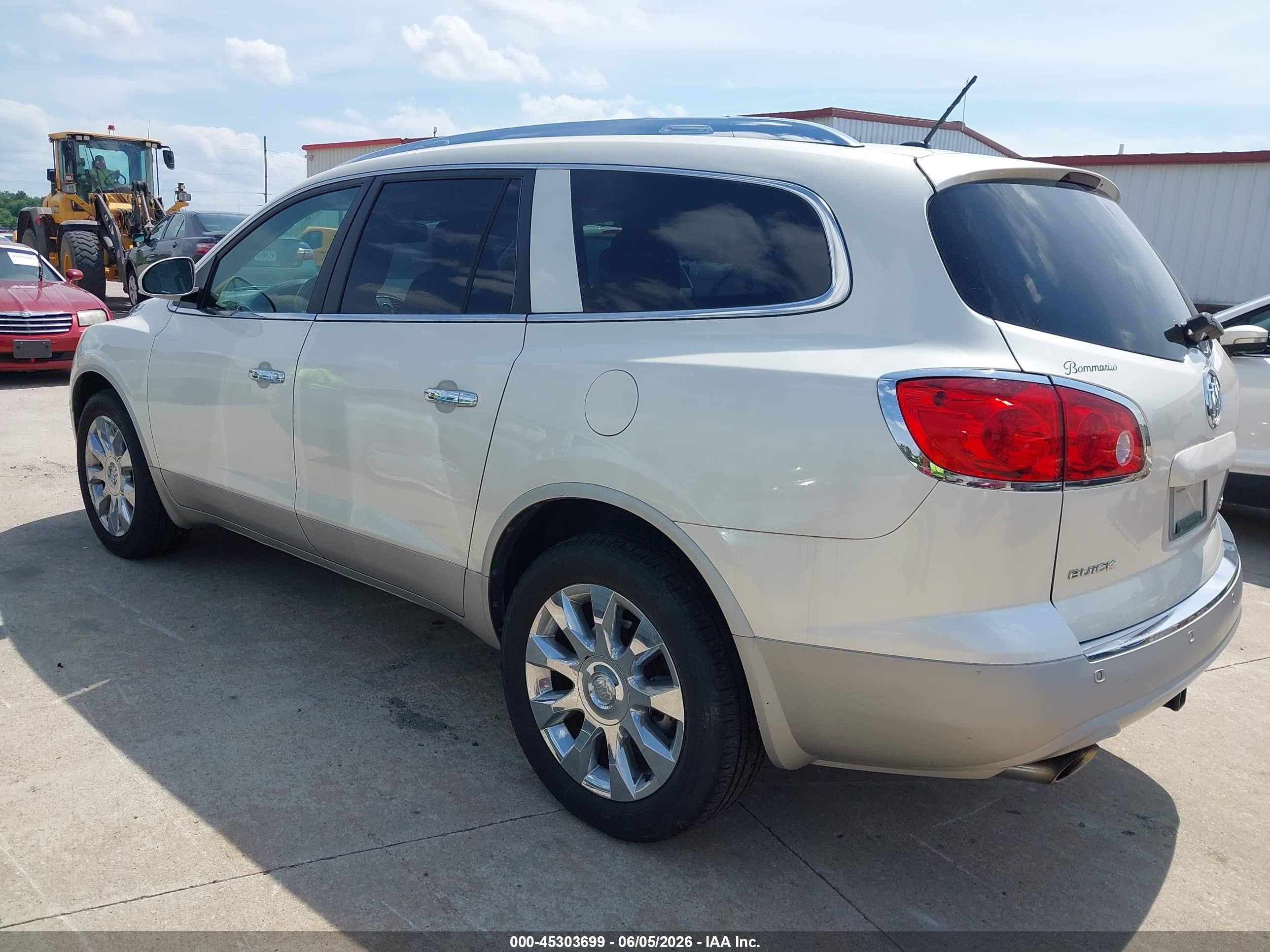 2012 Buick Enclave Leather White vin: 5GAKRCEDXCJ392402