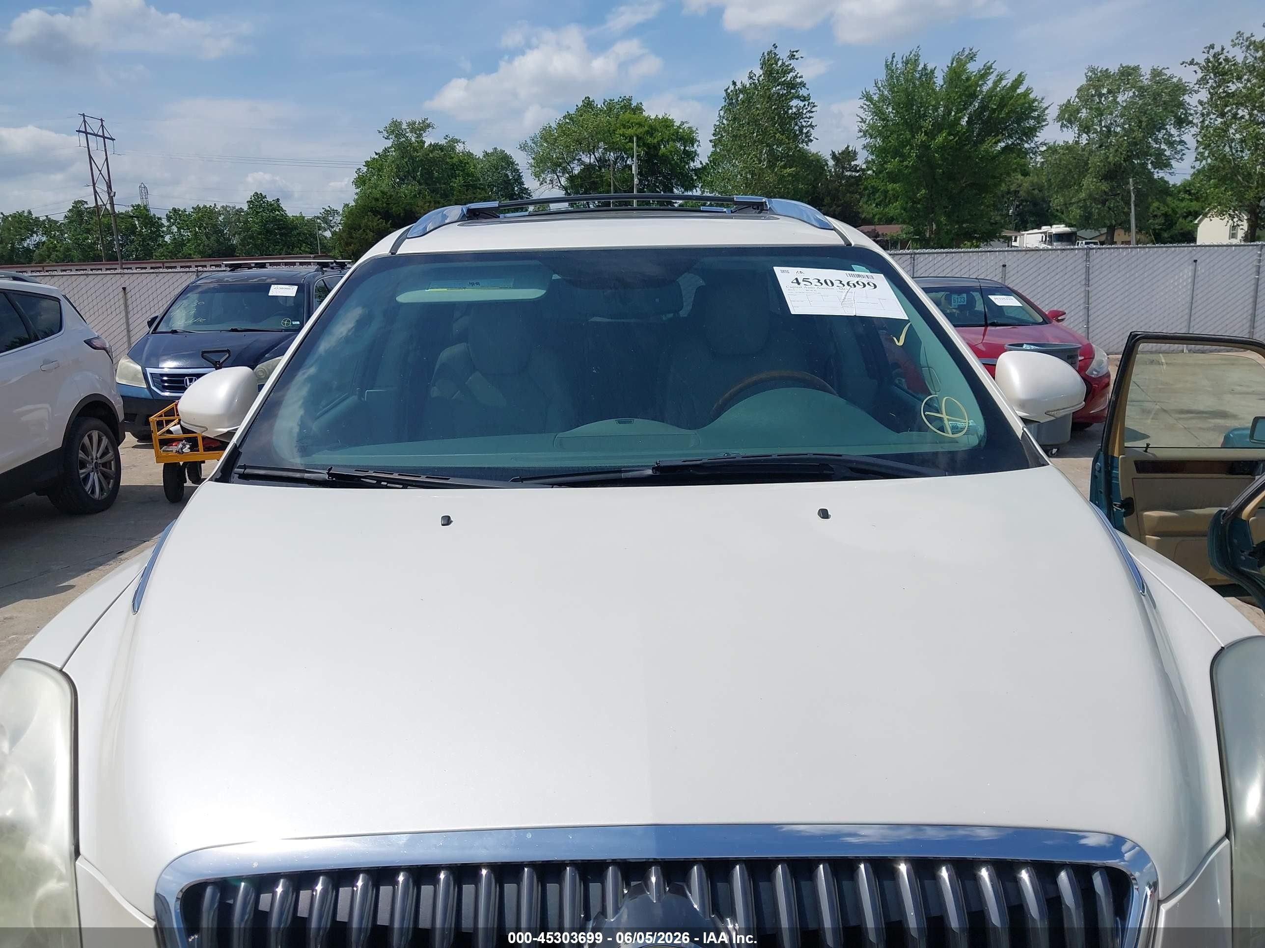2012 Buick Enclave Leather White vin: 5GAKRCEDXCJ392402