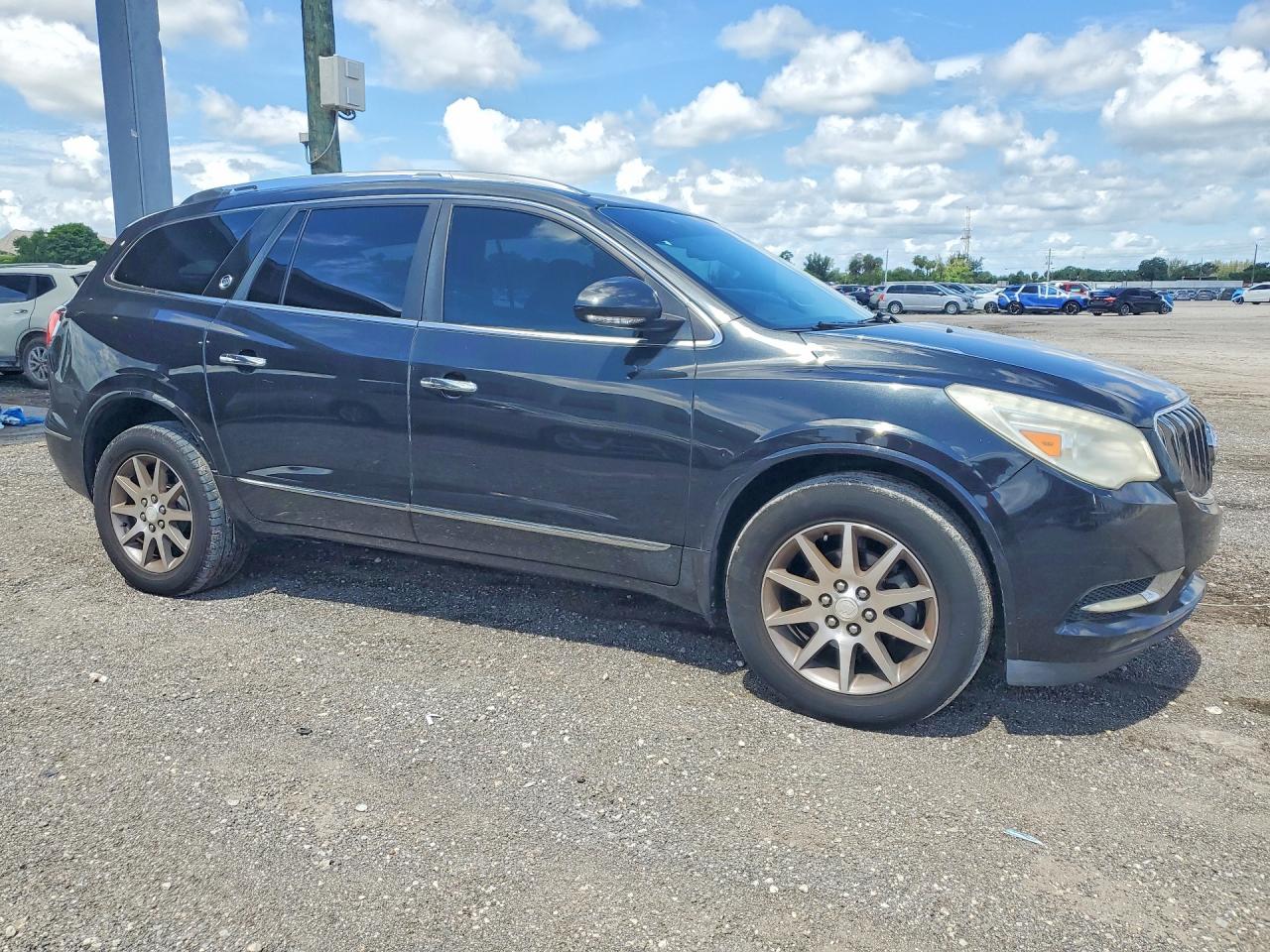 2013 Buick Enclave Черный vin: 5GAKRCKD0DJ262361