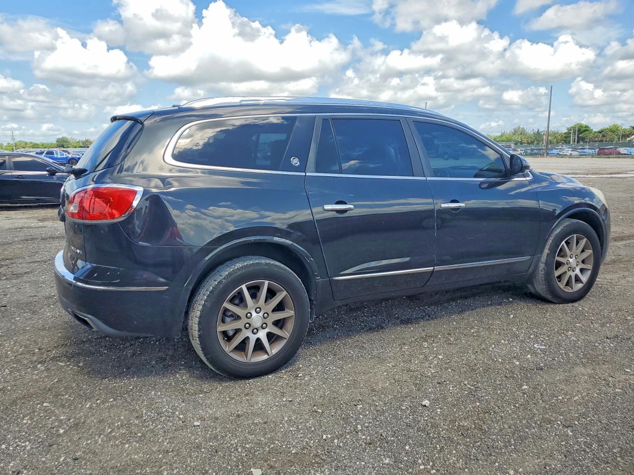 2013 Buick Enclave Черный vin: 5GAKRCKD0DJ262361