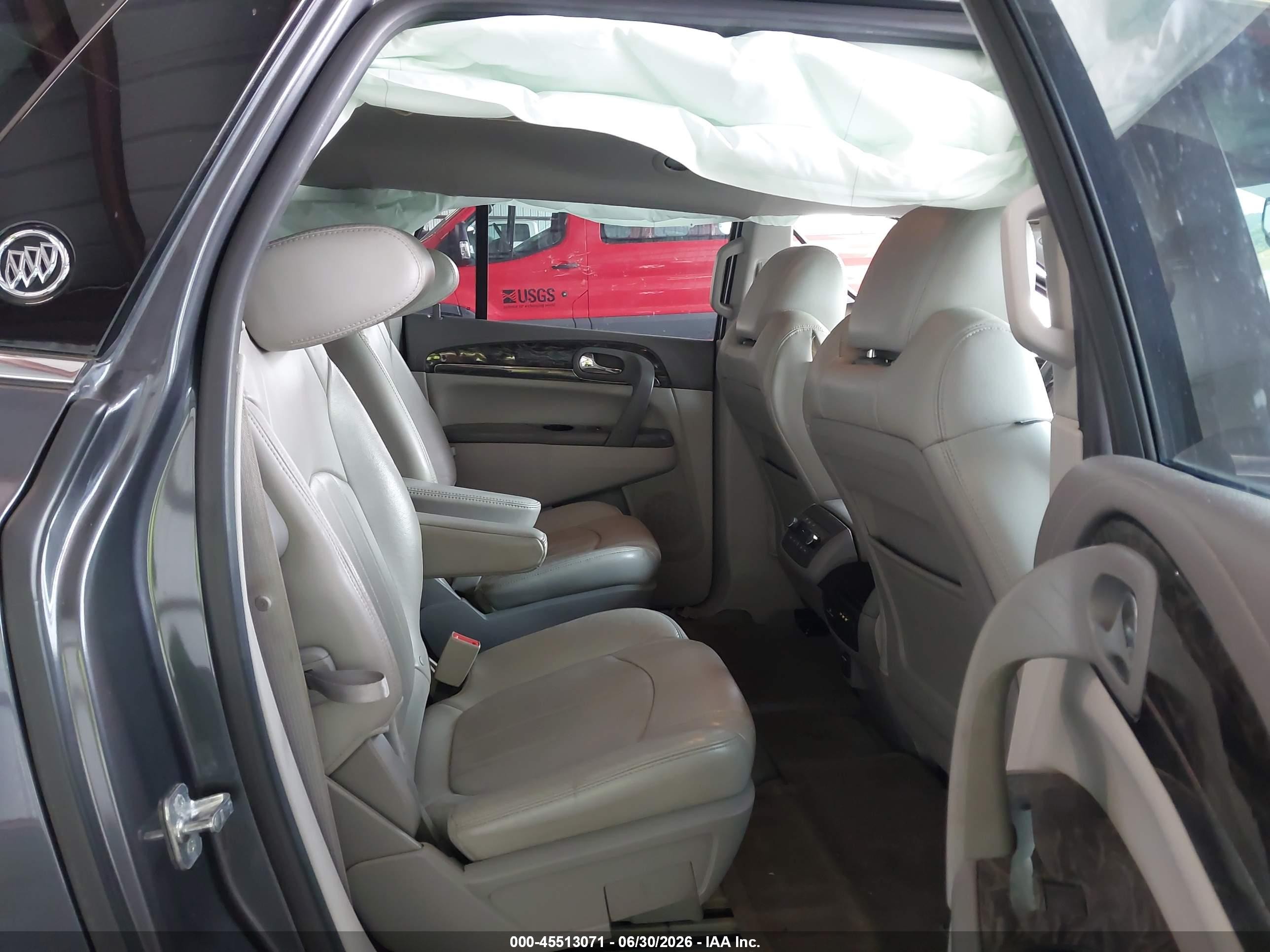 2014 Buick Enclave Premium Серый vin: 5GAKRCKD0EJ186447