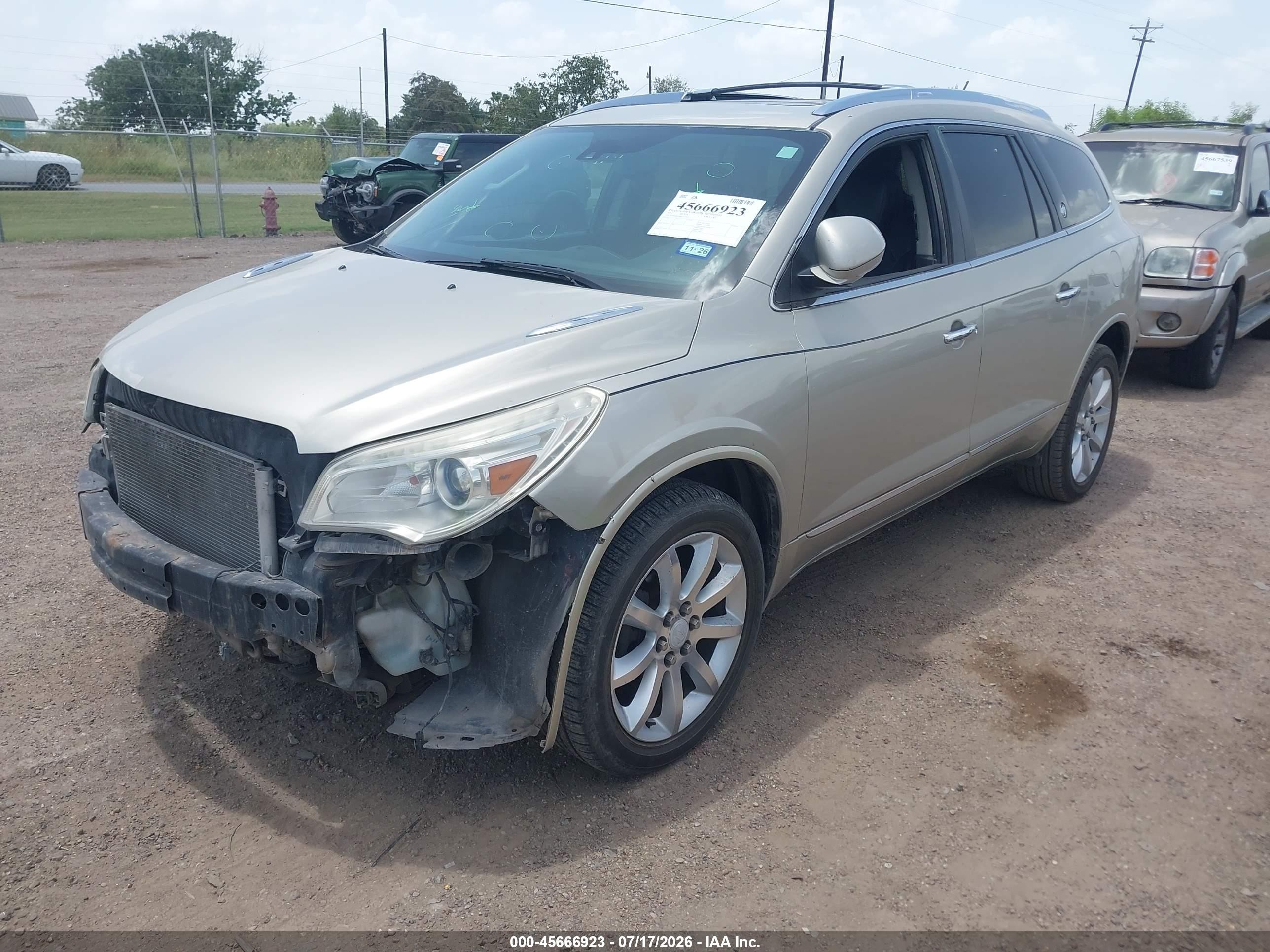 2014 Buick Enclave Premium Brown vin: 5GAKRCKD0EJ222573