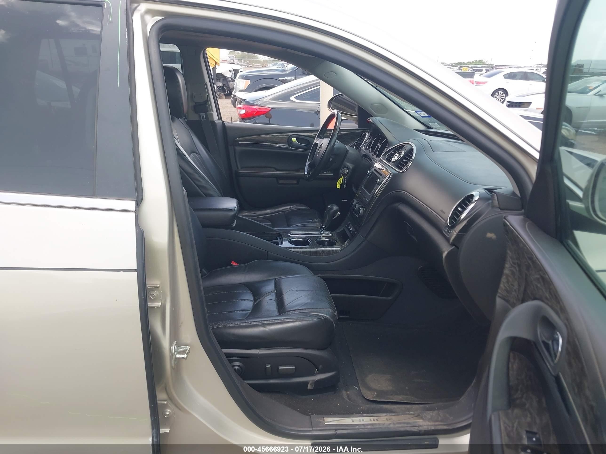 2014 Buick Enclave Premium Brown vin: 5GAKRCKD0EJ222573