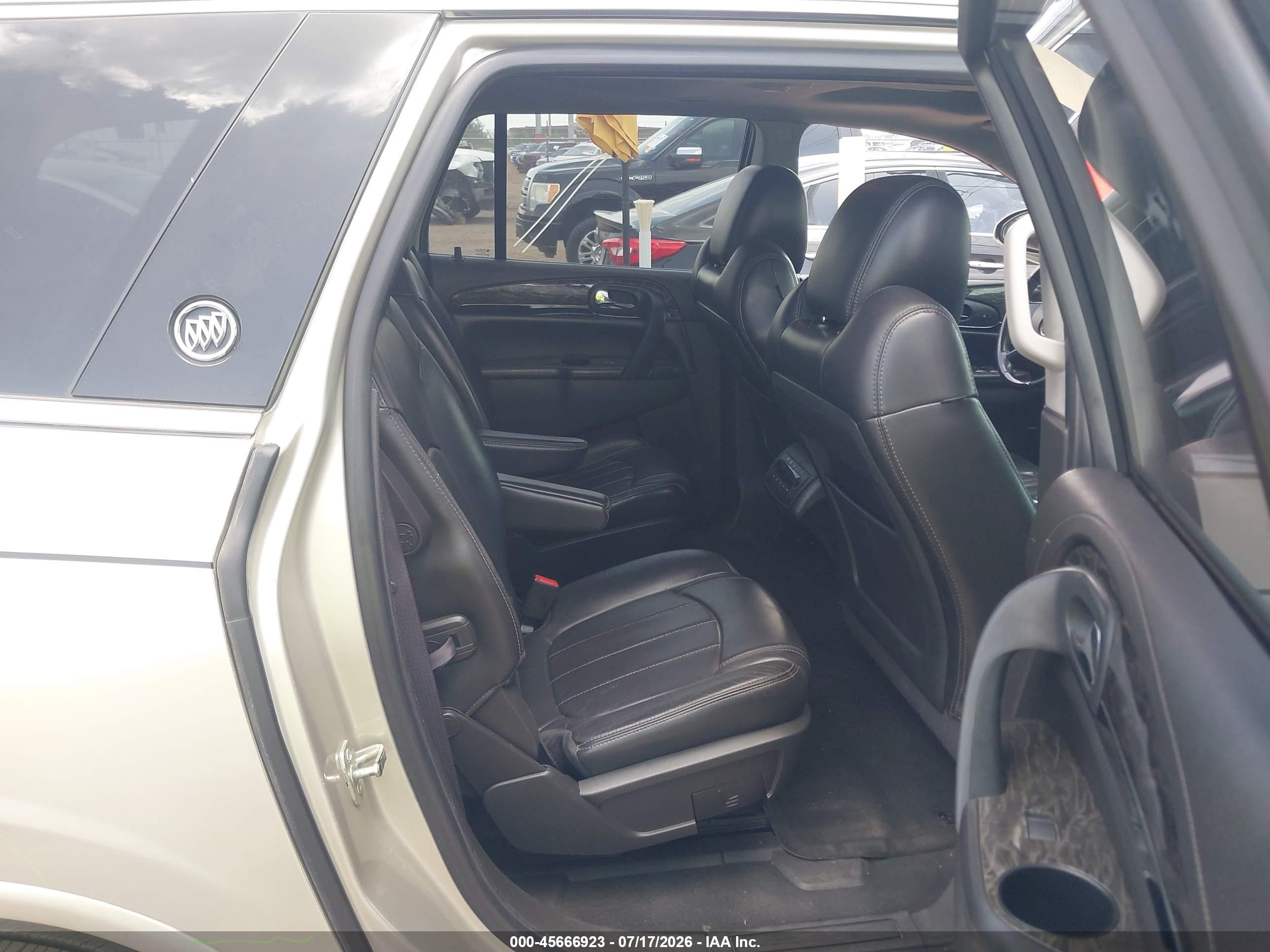2014 Buick Enclave Premium Brown vin: 5GAKRCKD0EJ222573