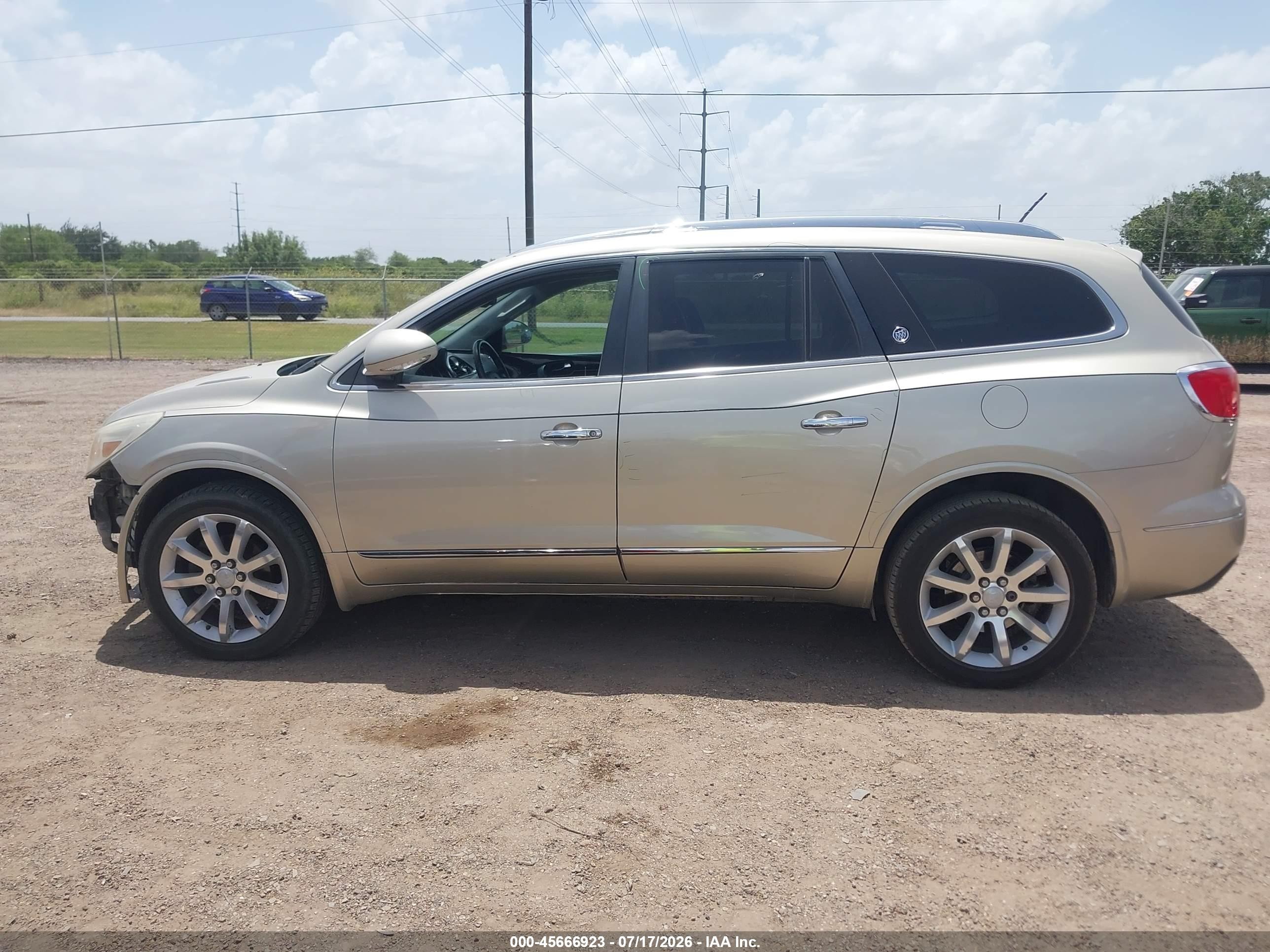 2014 Buick Enclave Premium Brown vin: 5GAKRCKD0EJ222573