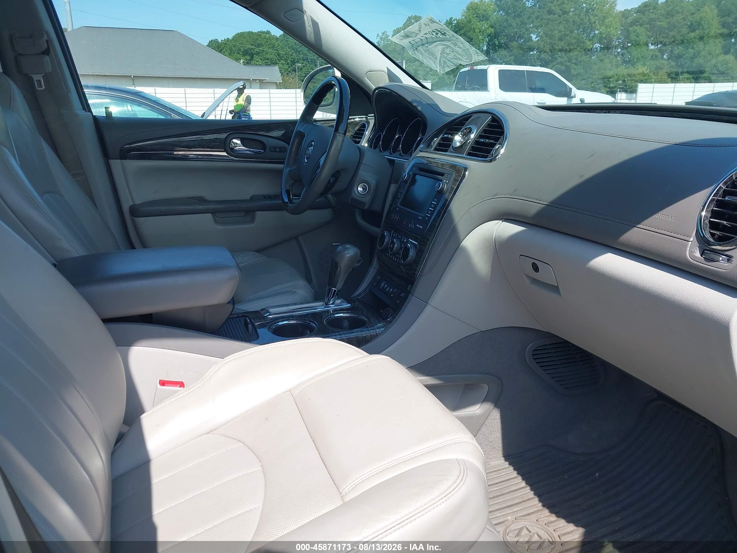 2014 Buick Enclave Premium White vin: 5GAKRCKD0EJ229765