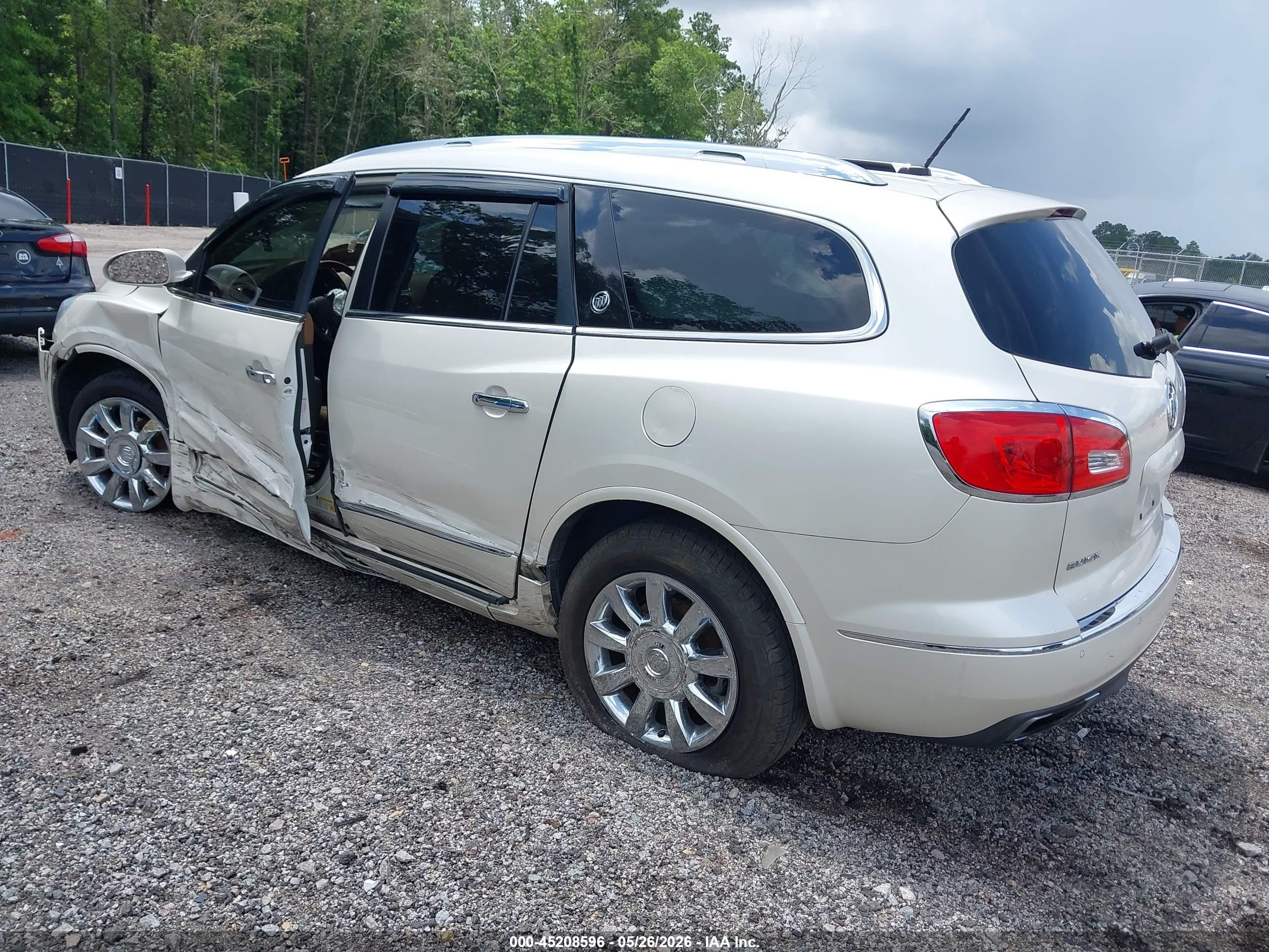 2013 Buick Enclave Leather Кремовый vin: 5GAKRCKD1DJ263518