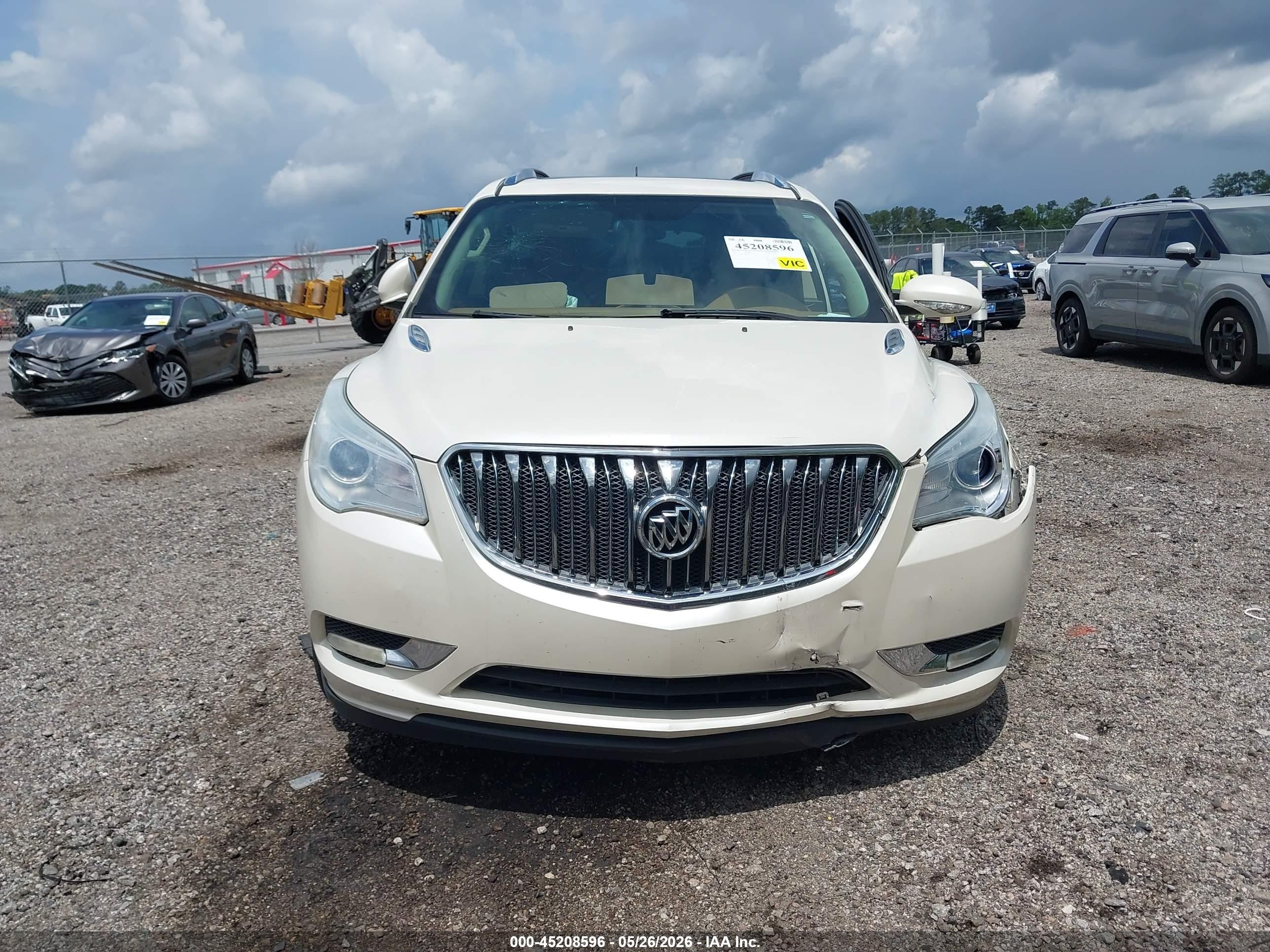 2013 Buick Enclave Leather Кремовый vin: 5GAKRCKD1DJ263518