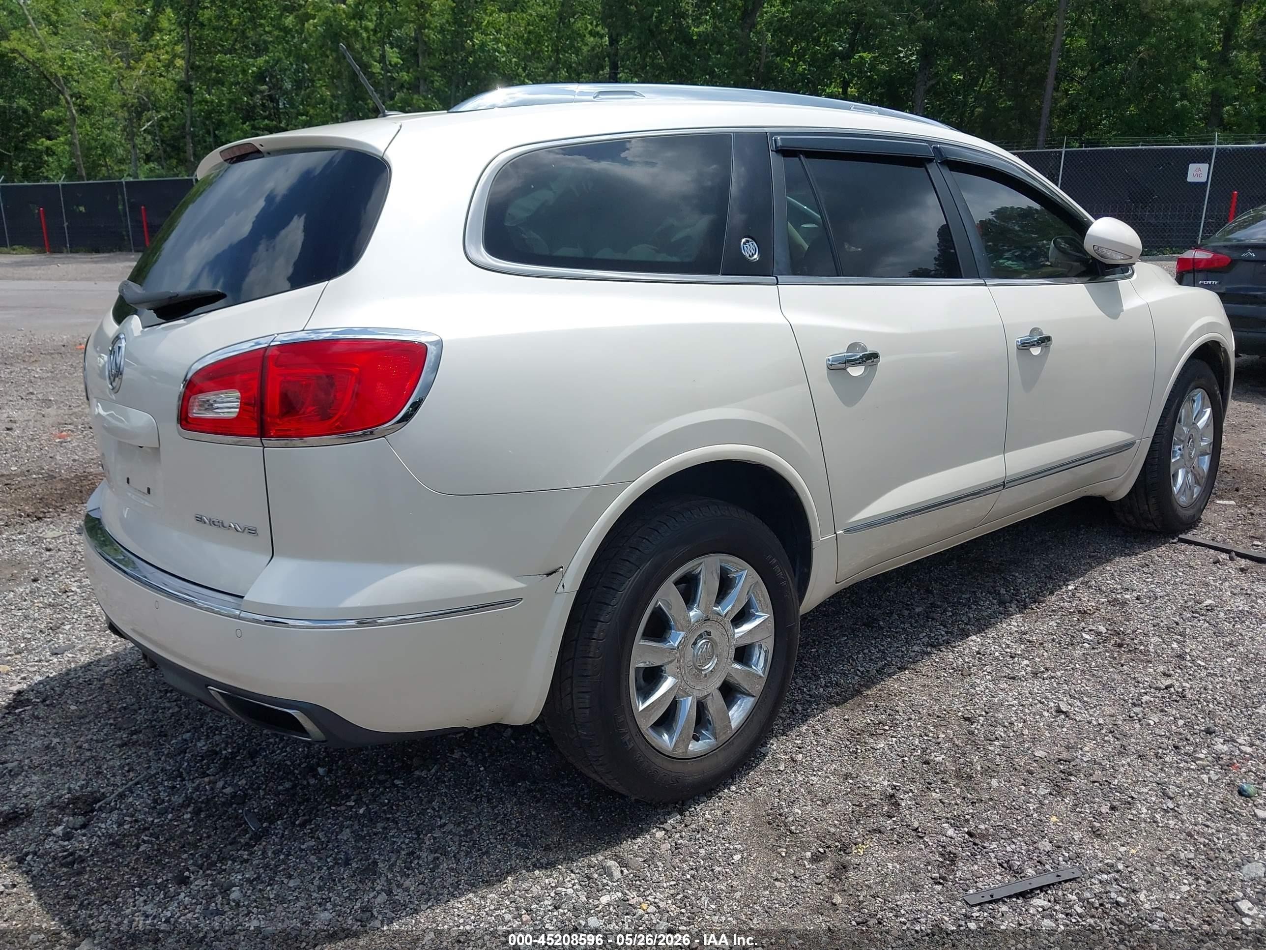 2013 Buick Enclave Leather Кремовый vin: 5GAKRCKD1DJ263518