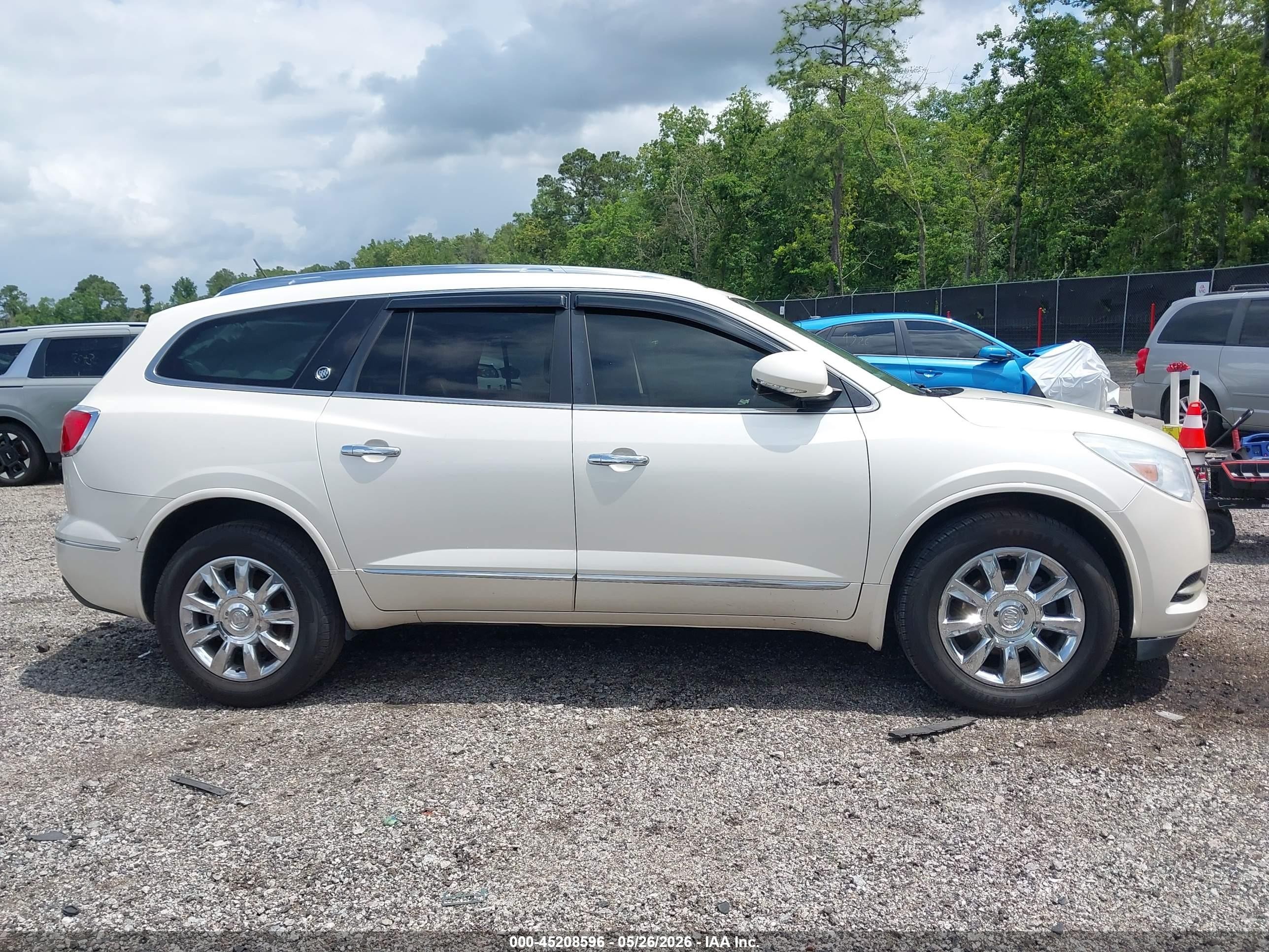 2013 Buick Enclave Leather Кремовый vin: 5GAKRCKD1DJ263518