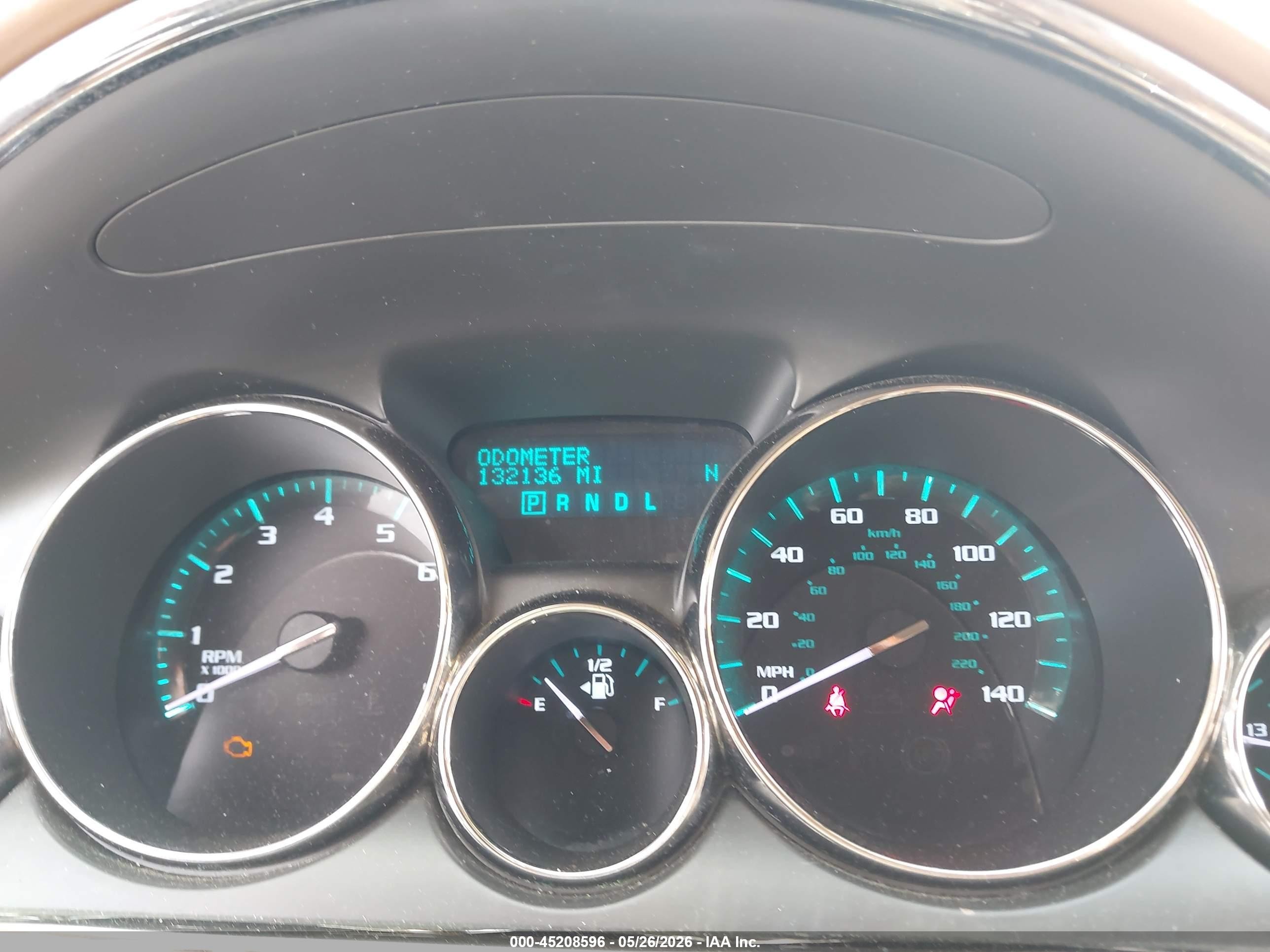 2013 Buick Enclave Leather Кремовый vin: 5GAKRCKD1DJ263518