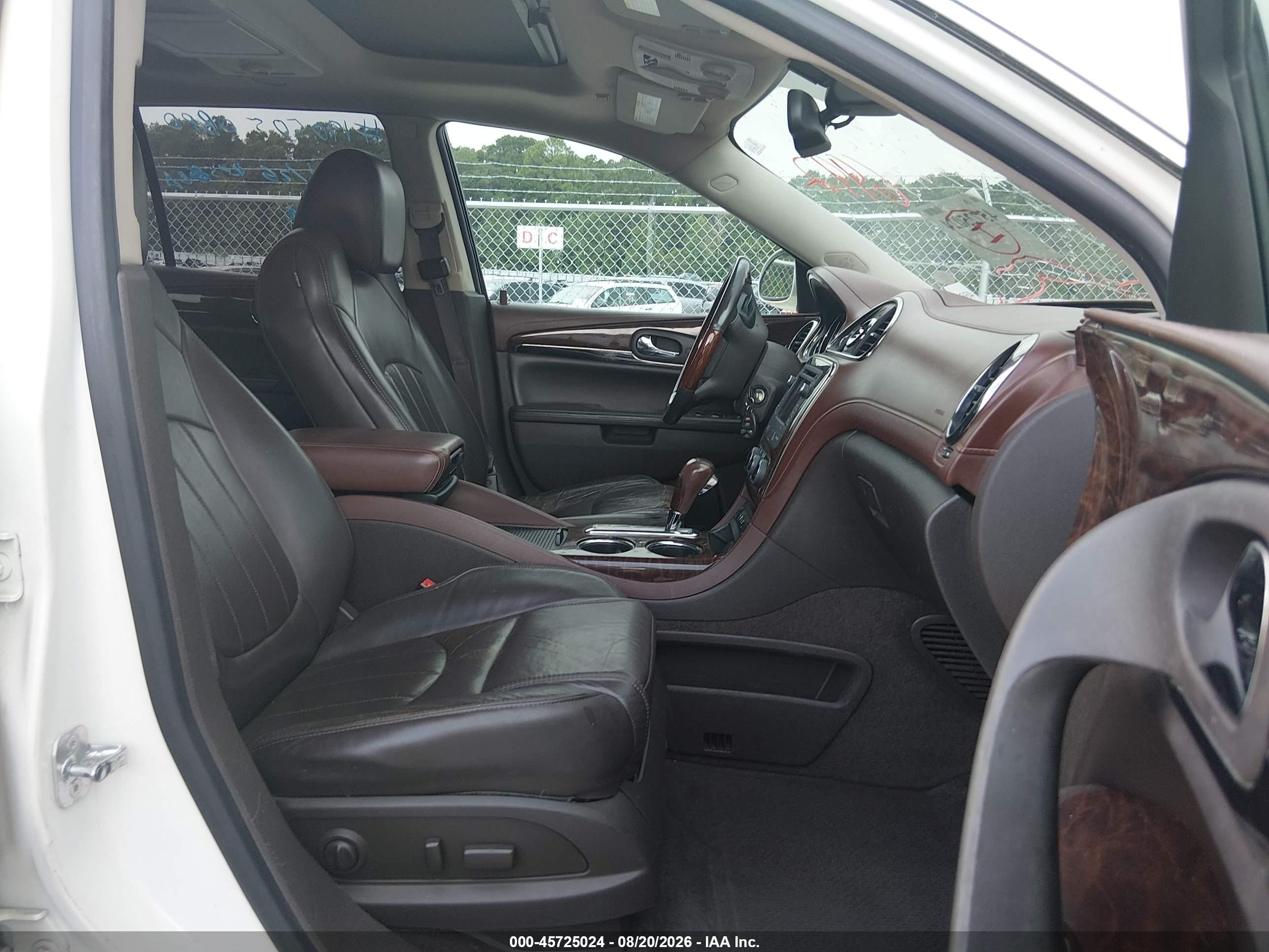 2014 Buick Enclave Premium Белый vin: 5GAKRCKD1EJ190359