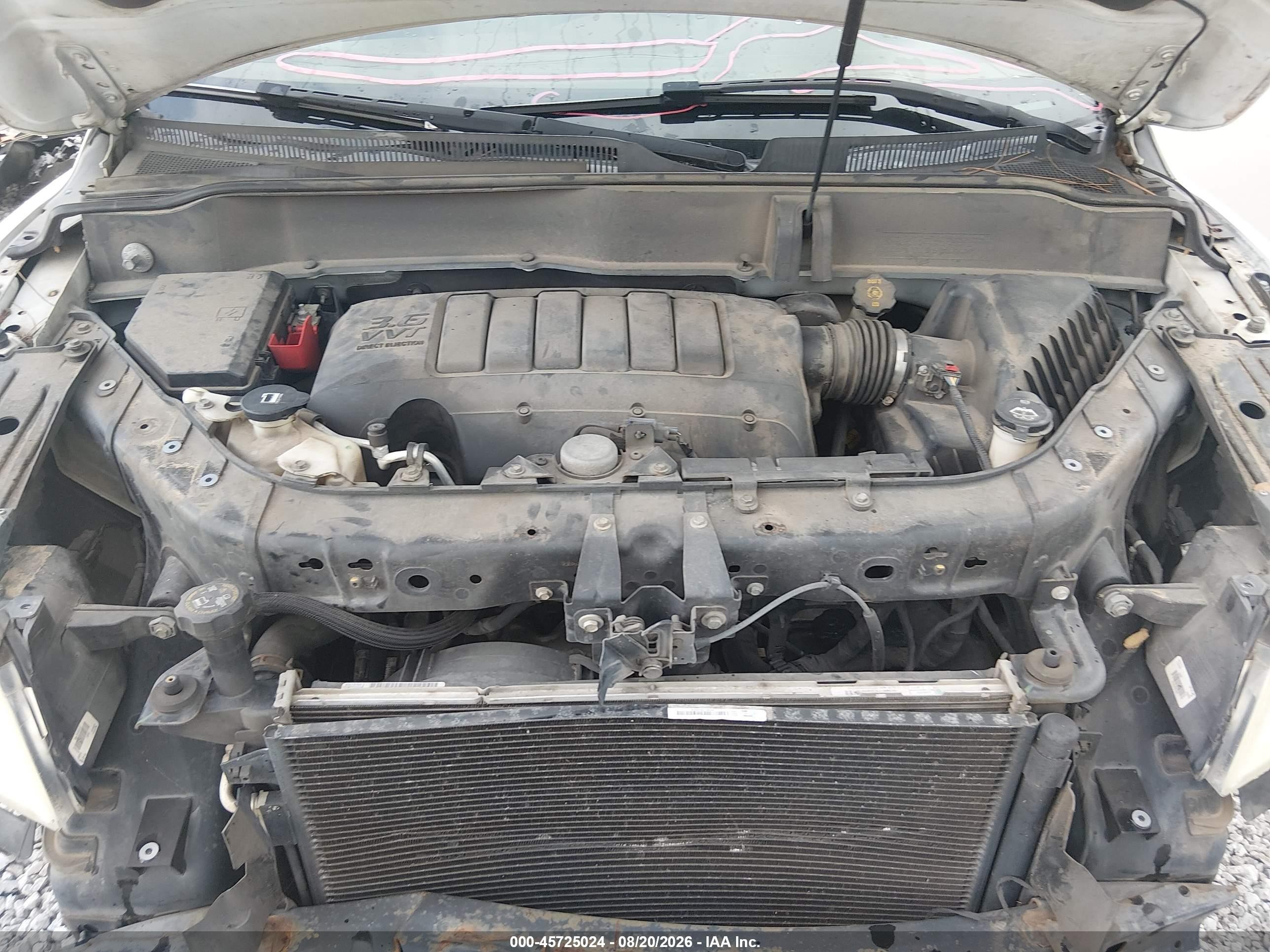 2014 Buick Enclave Premium Белый vin: 5GAKRCKD1EJ190359