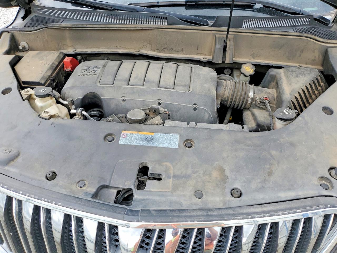2014 Buick Enclave Black vin: 5GAKRCKD1EJ293376