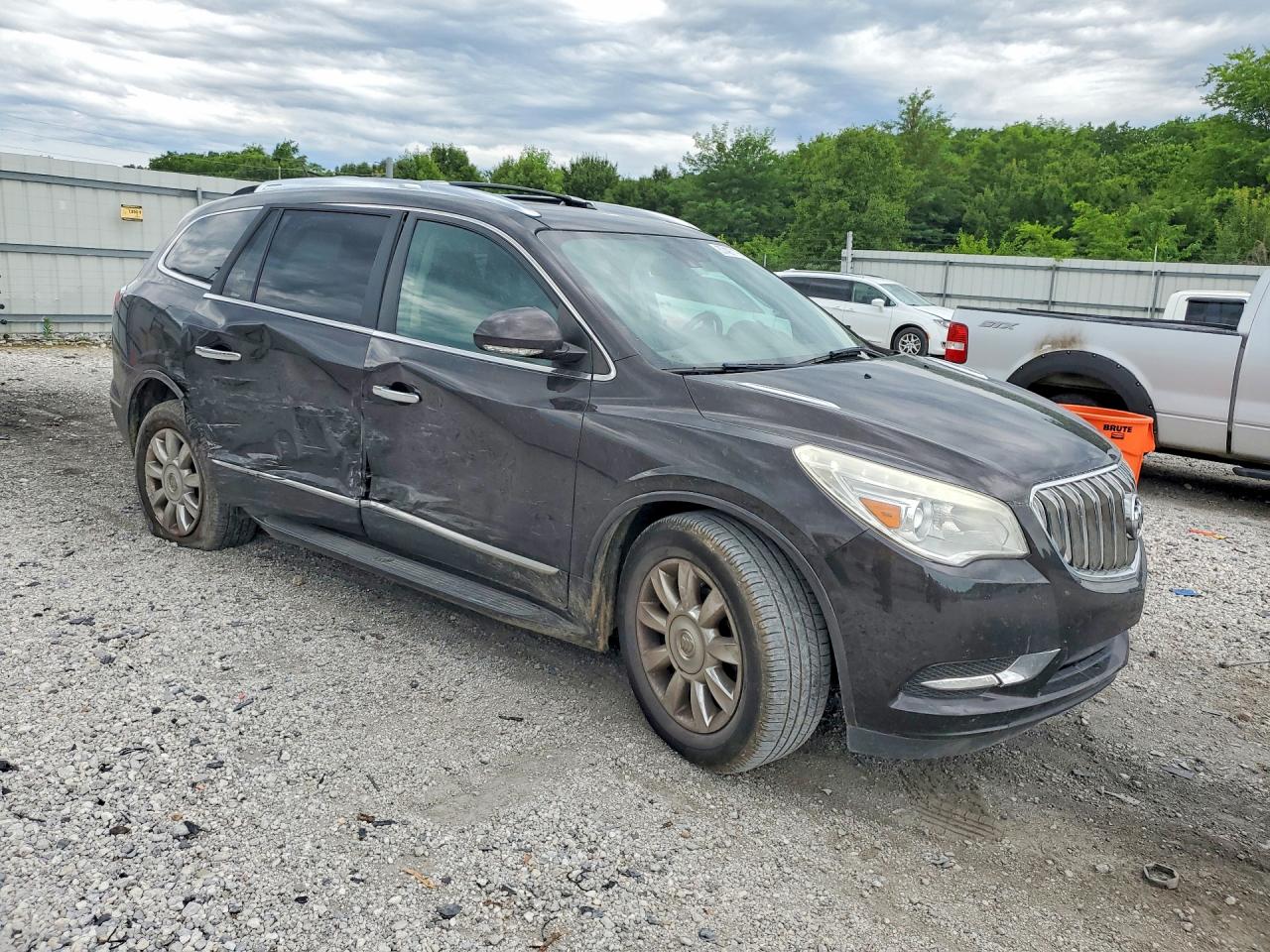 2014 Buick Enclave Black vin: 5GAKRCKD1EJ293376