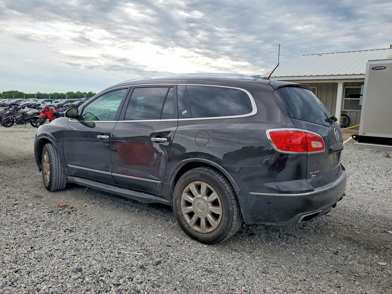 2014 Buick Enclave Black vin: 5GAKRCKD1EJ293376