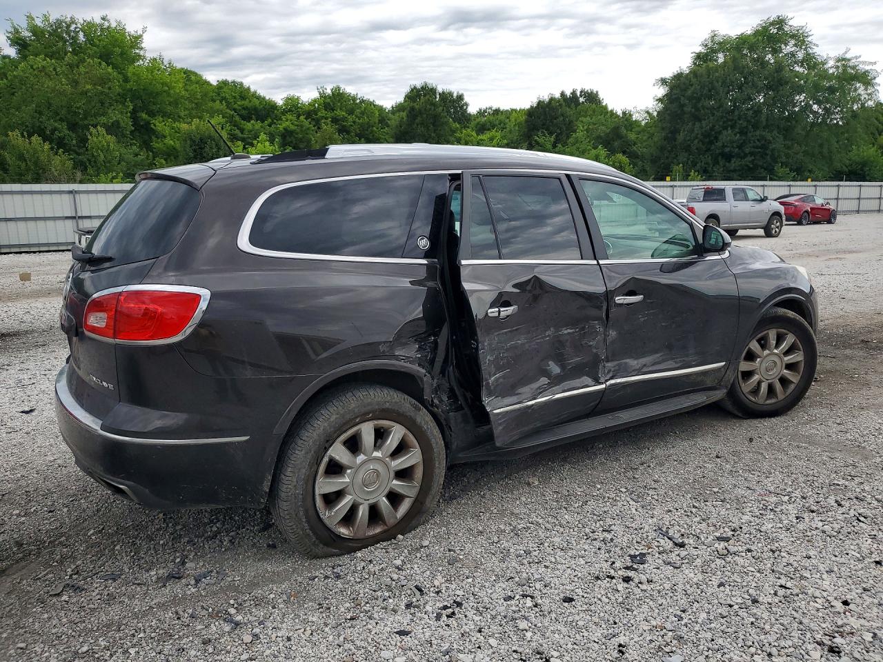 2014 Buick Enclave Black vin: 5GAKRCKD1EJ293376