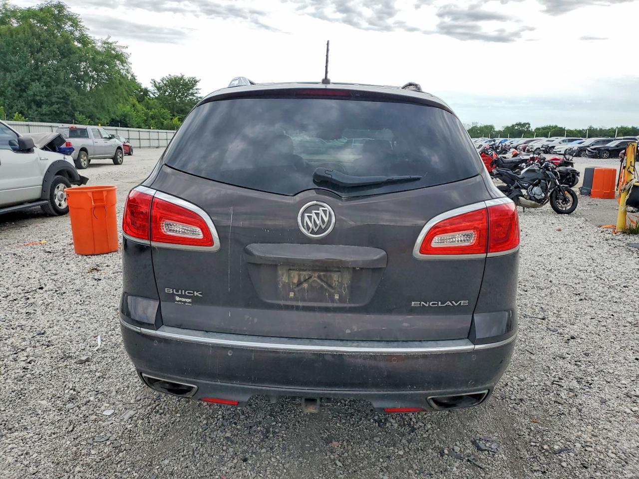 2014 Buick Enclave Black vin: 5GAKRCKD1EJ293376