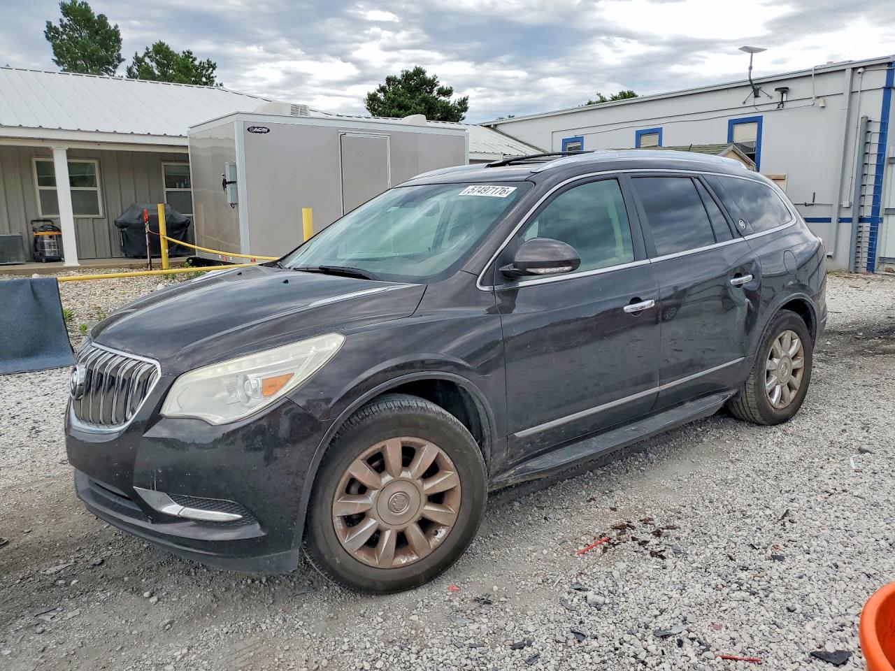2014 Buick Enclave Black vin: 5GAKRCKD1EJ293376