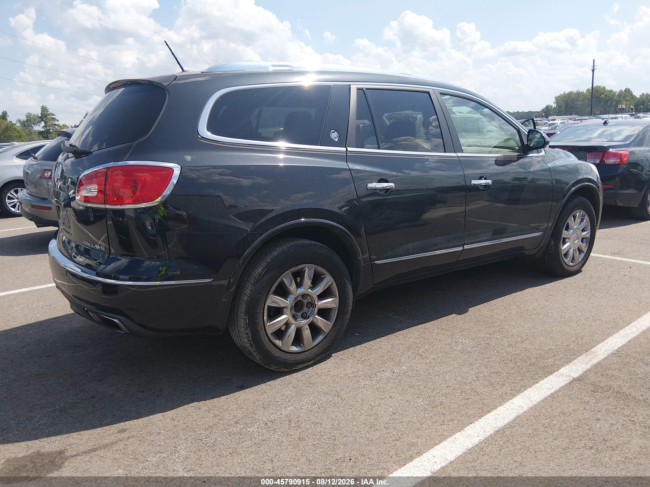 2014 Buick Enclave Premium Dark Blue vin: 5GAKRCKD1EJ344584