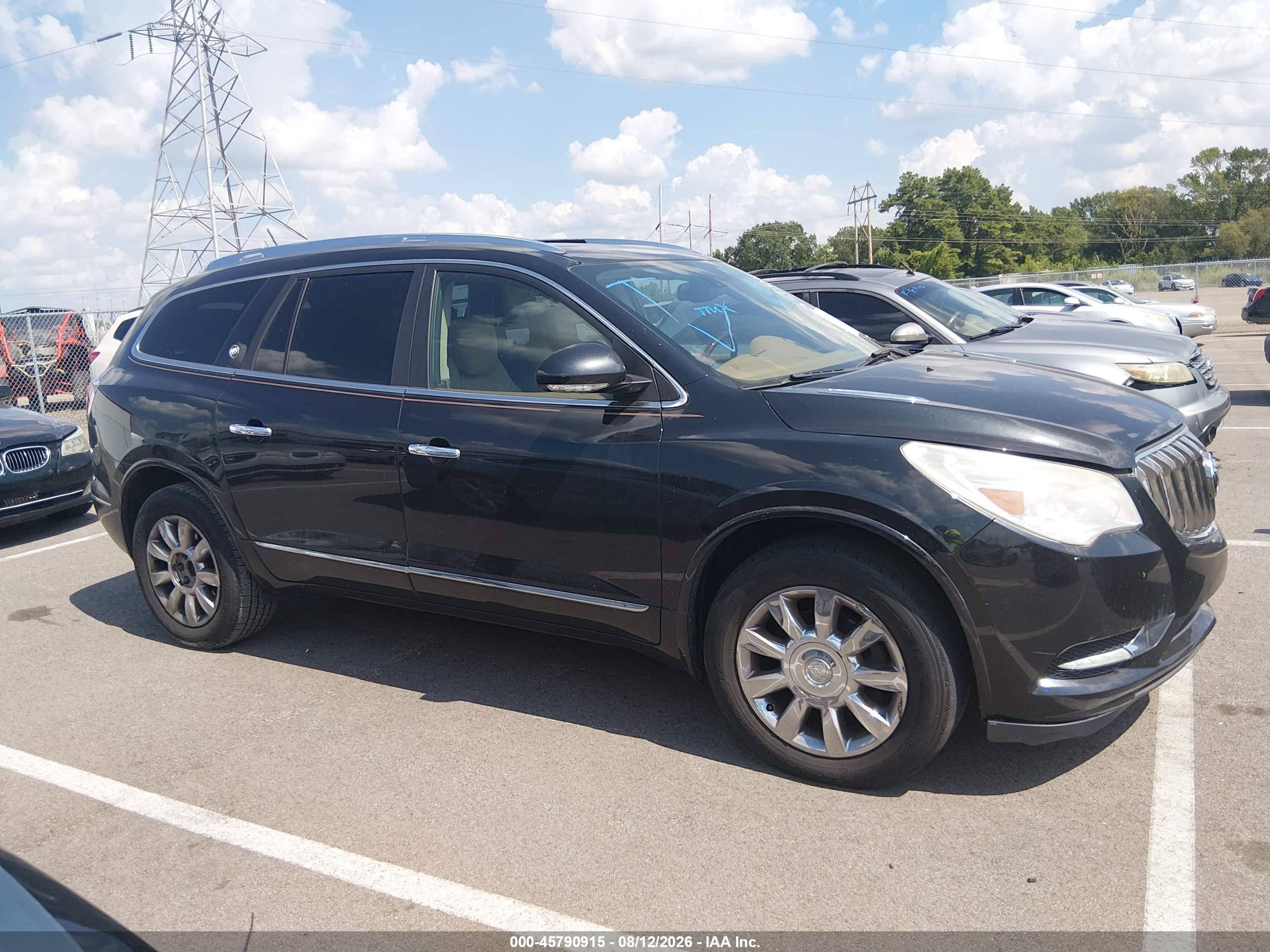 2014 Buick Enclave Premium Dark Blue vin: 5GAKRCKD1EJ344584