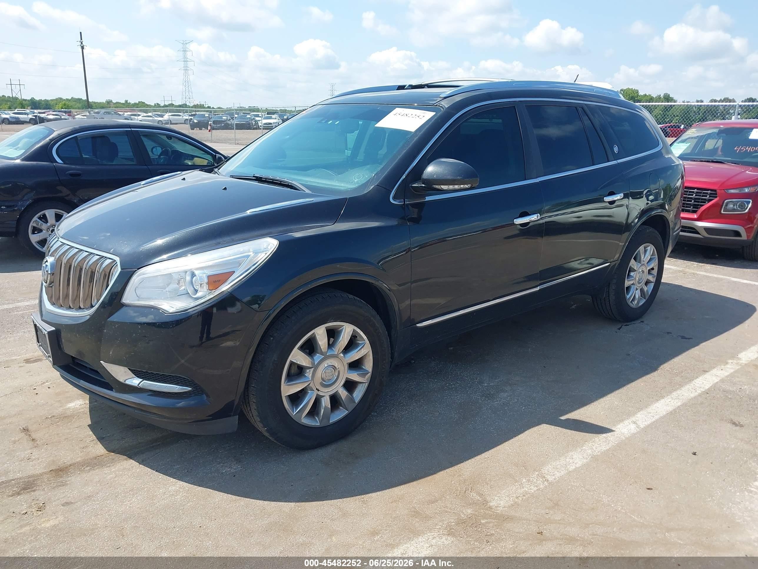 2014 Buick Enclave Premium Black vin: 5GAKRCKD1EJ351549