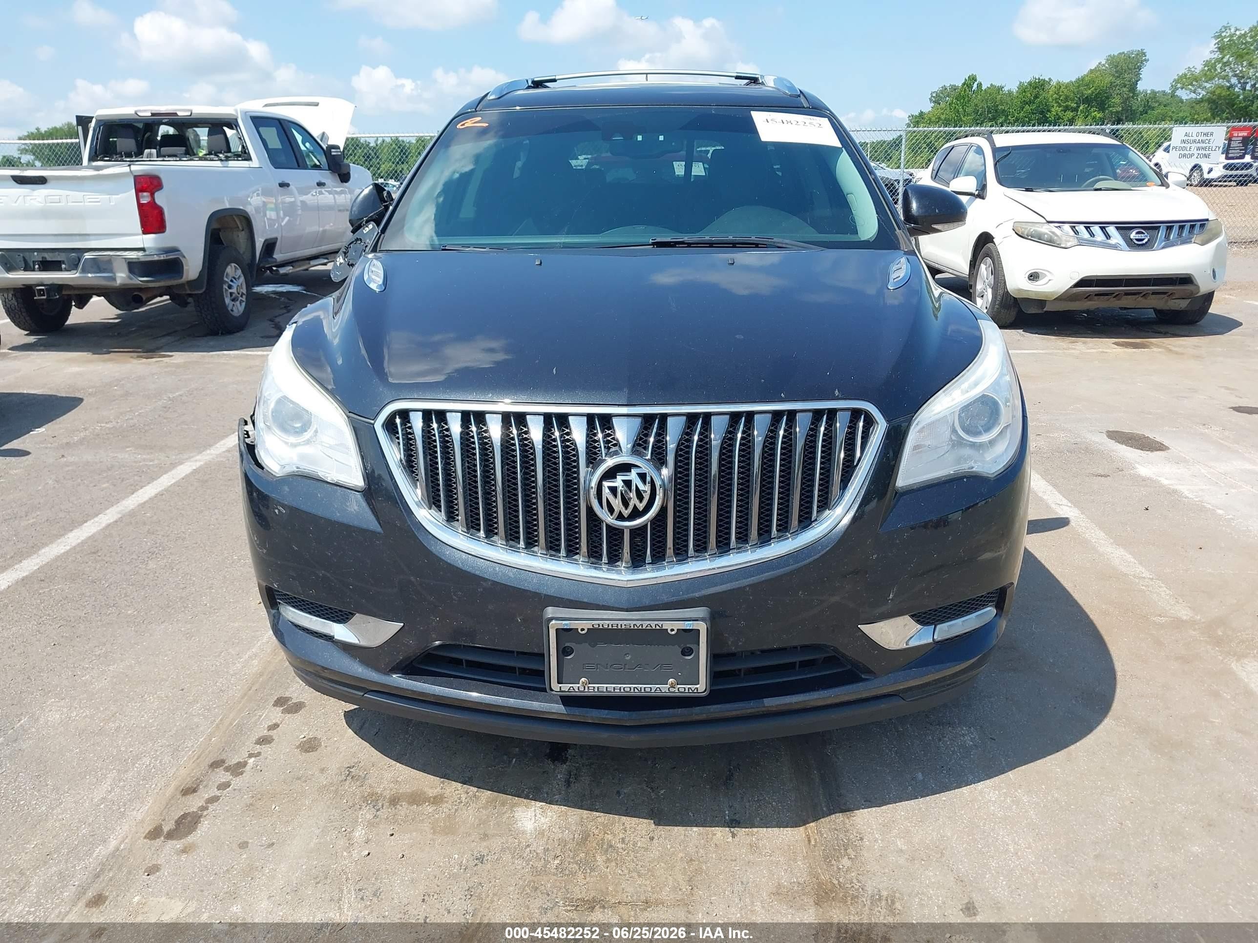 2014 Buick Enclave Premium Black vin: 5GAKRCKD1EJ351549