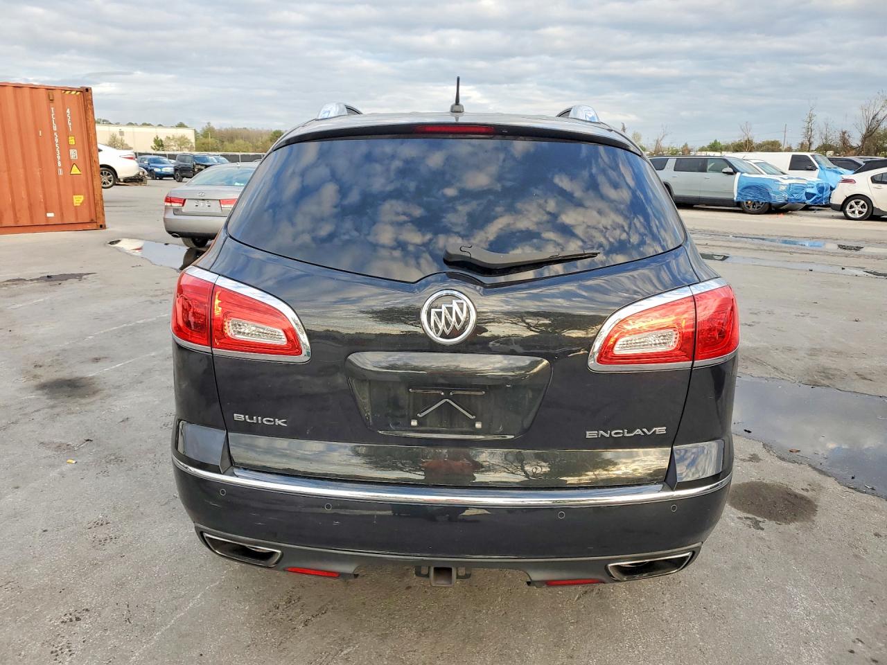 2015 Buick Enclave Угольный vin: 5GAKRCKD1FJ233843