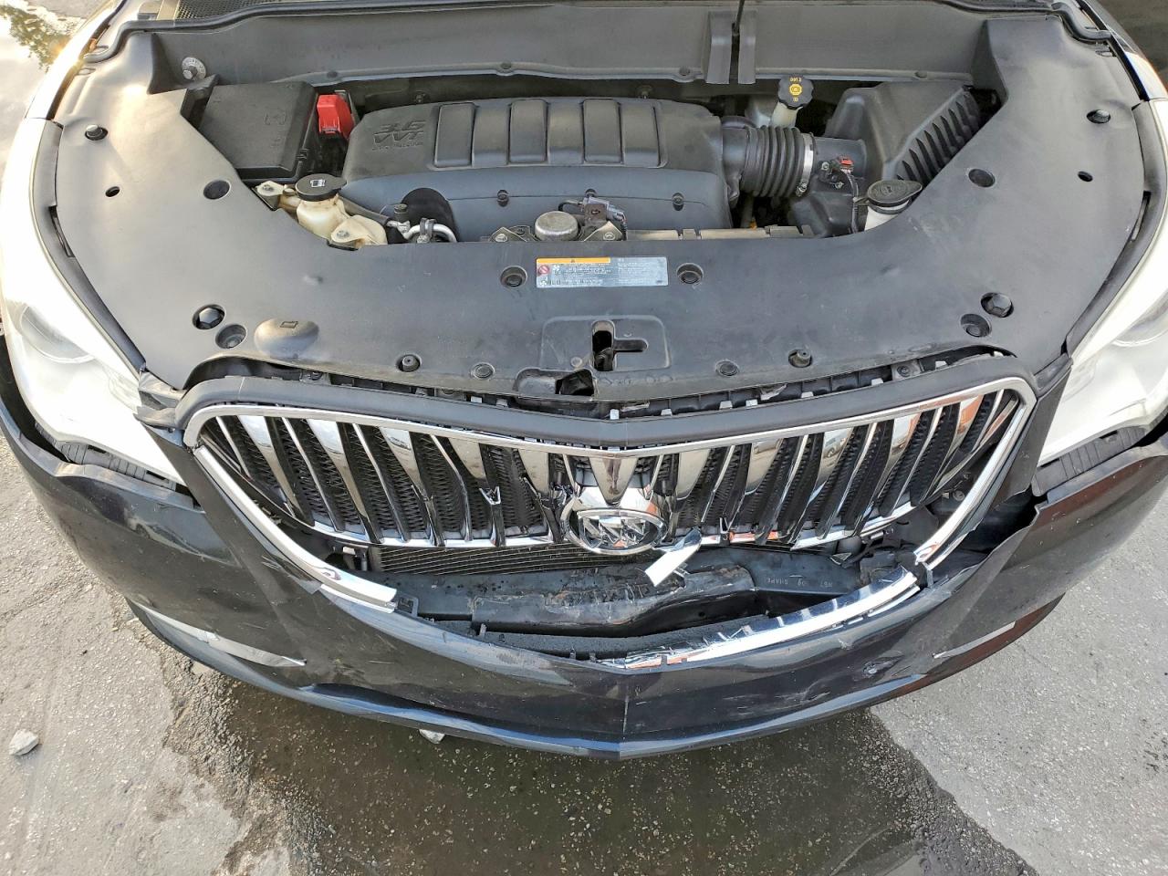 2015 Buick Enclave Угольный vin: 5GAKRCKD1FJ233843