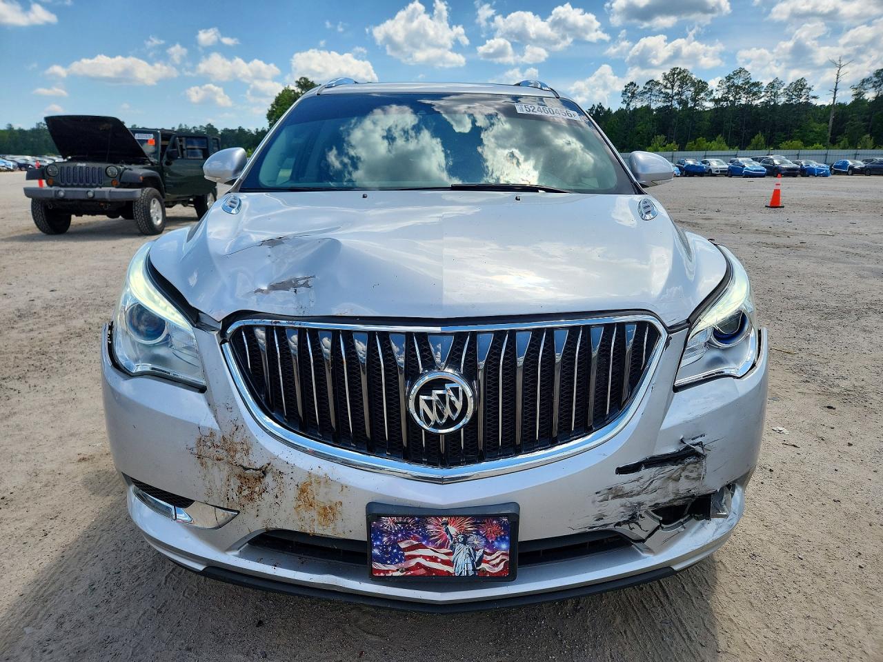 2017 Buick Enclave Silver vin: 5GAKRCKD1HJ281118