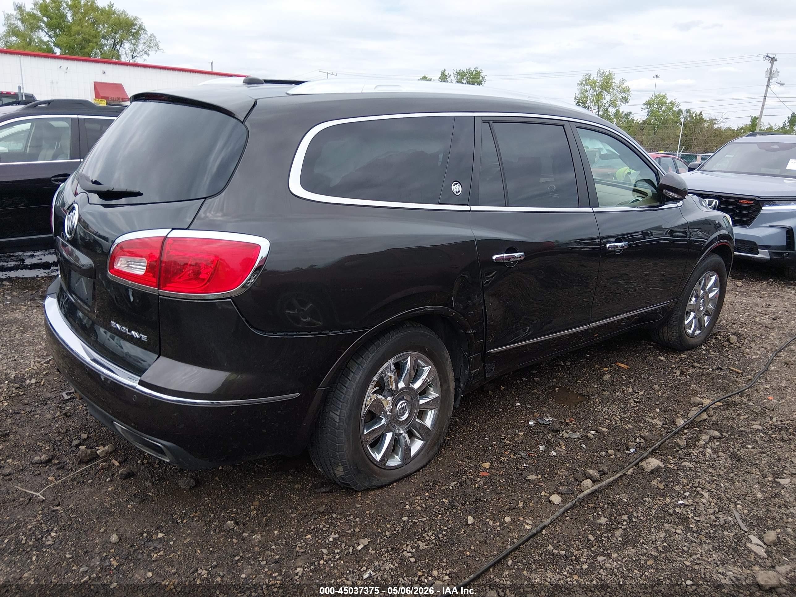 2013 Buick Enclave Leather Black vin: 5GAKRCKD2DJ112414