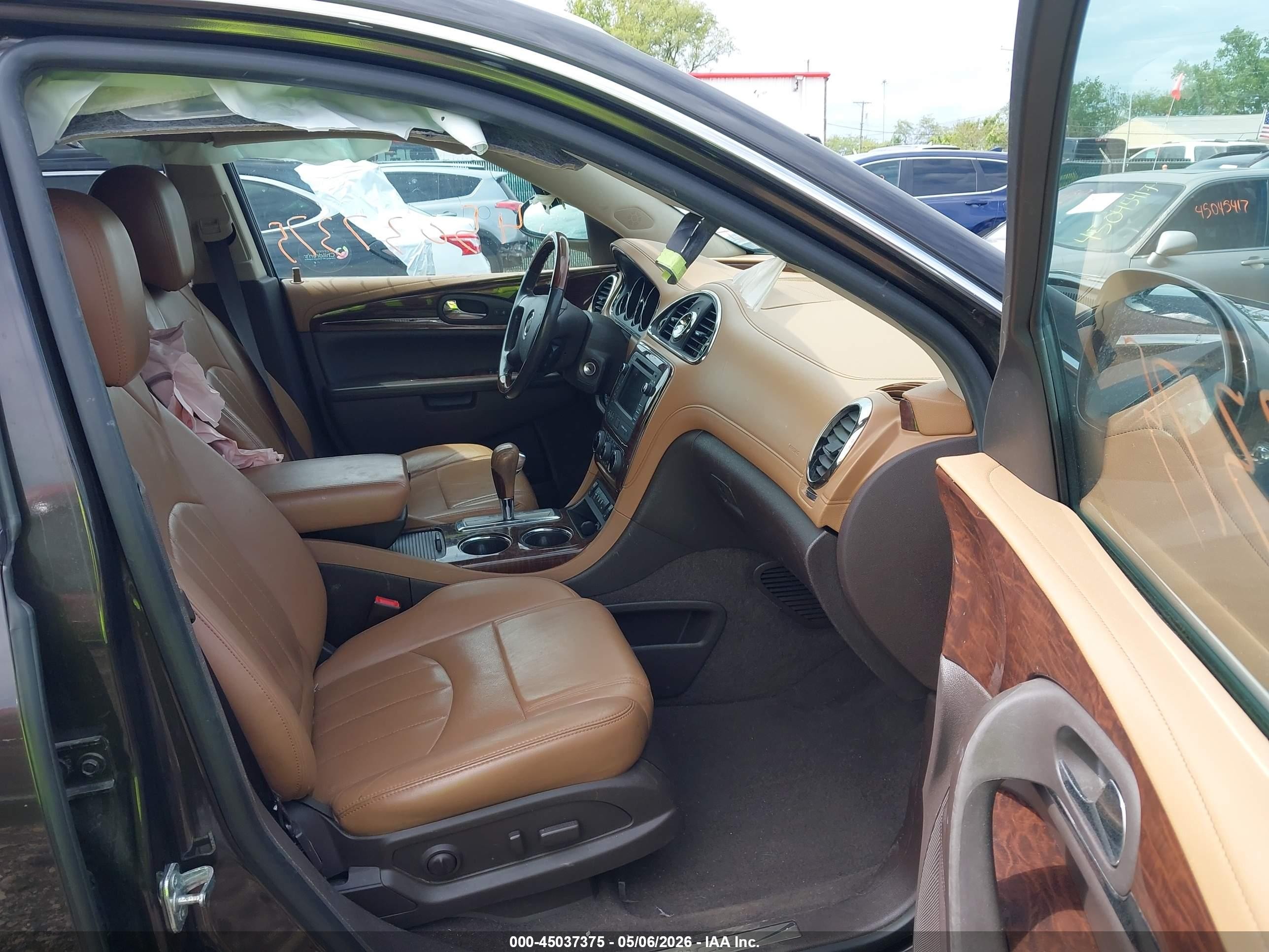 2013 Buick Enclave Leather Black vin: 5GAKRCKD2DJ112414