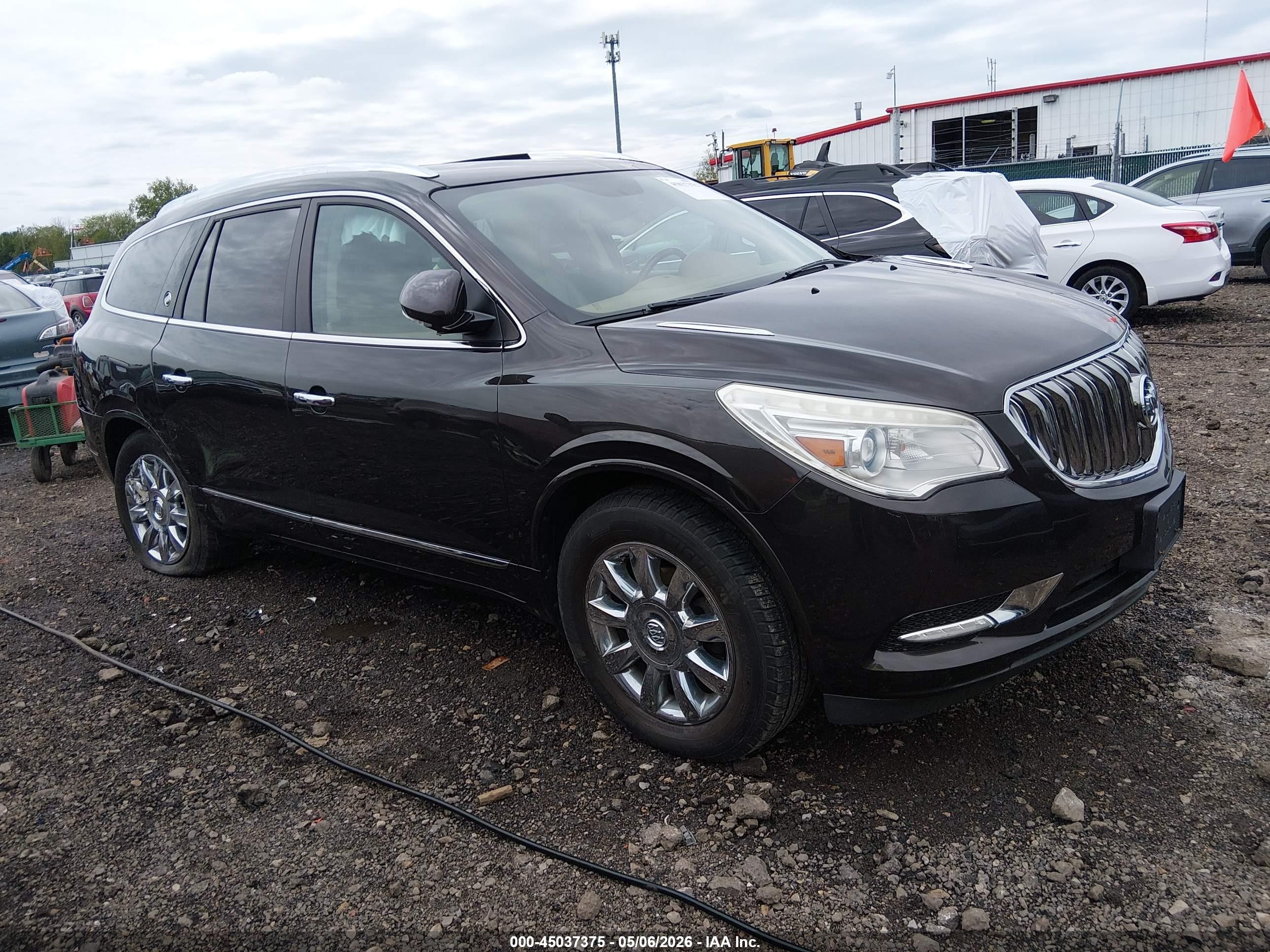 2013 Buick Enclave Leather Black vin: 5GAKRCKD2DJ112414