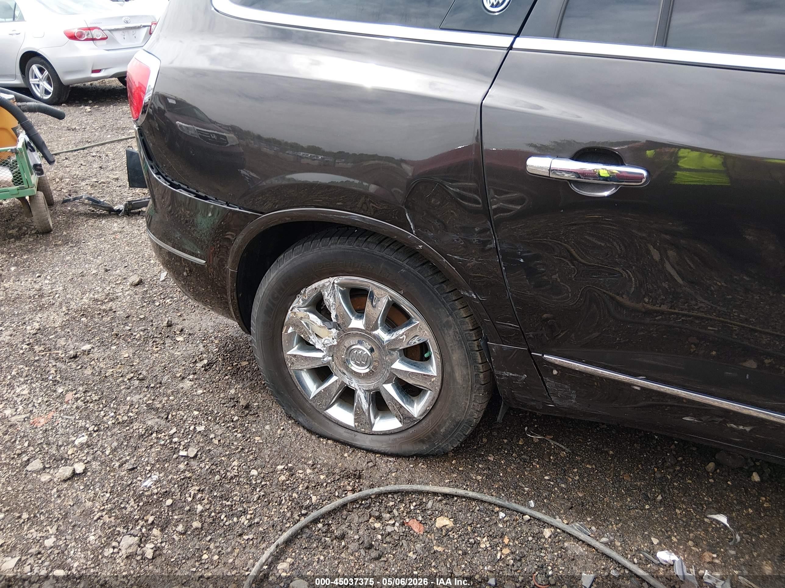 2013 Buick Enclave Leather Black vin: 5GAKRCKD2DJ112414