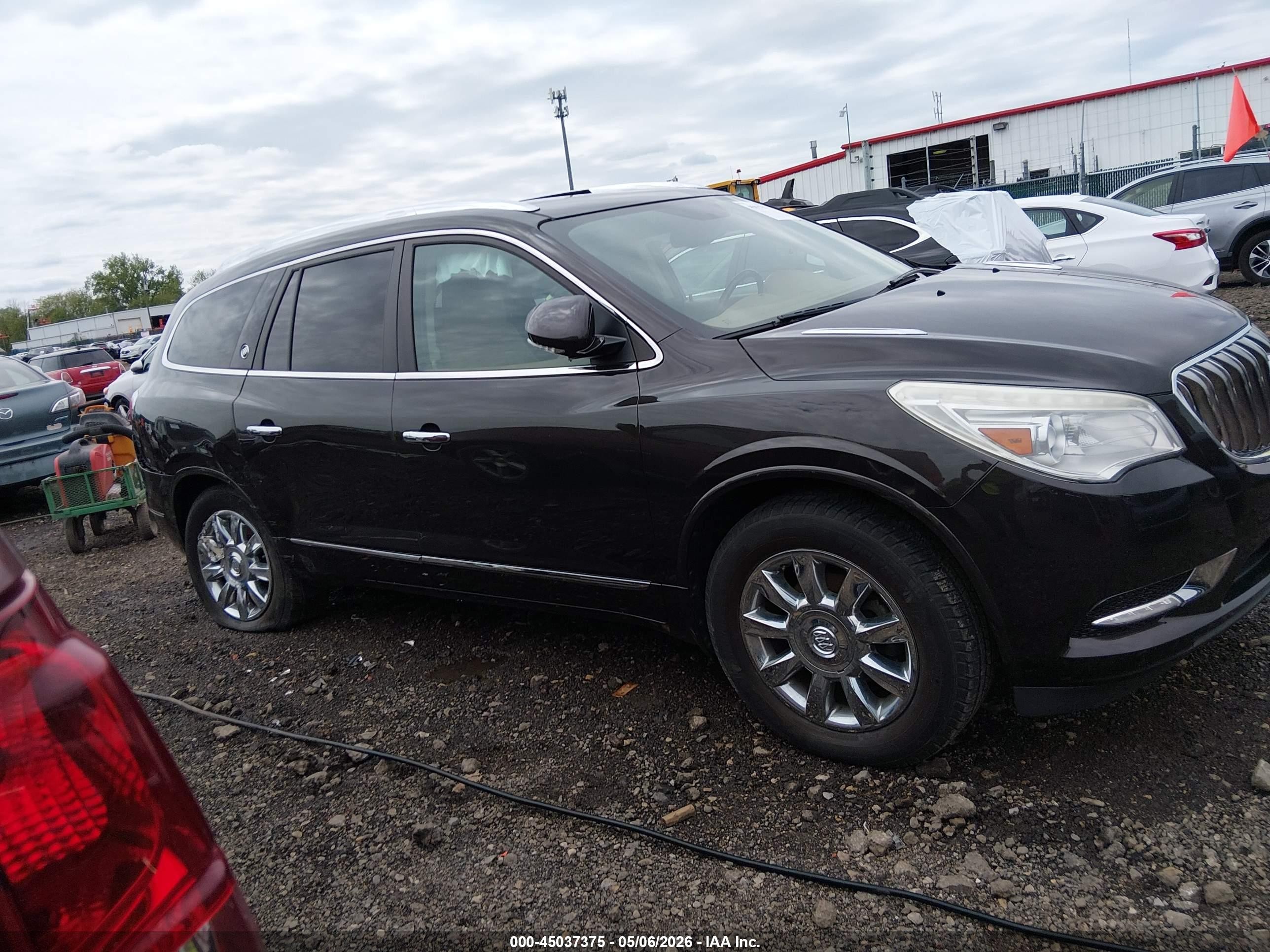 2013 Buick Enclave Leather Black vin: 5GAKRCKD2DJ112414