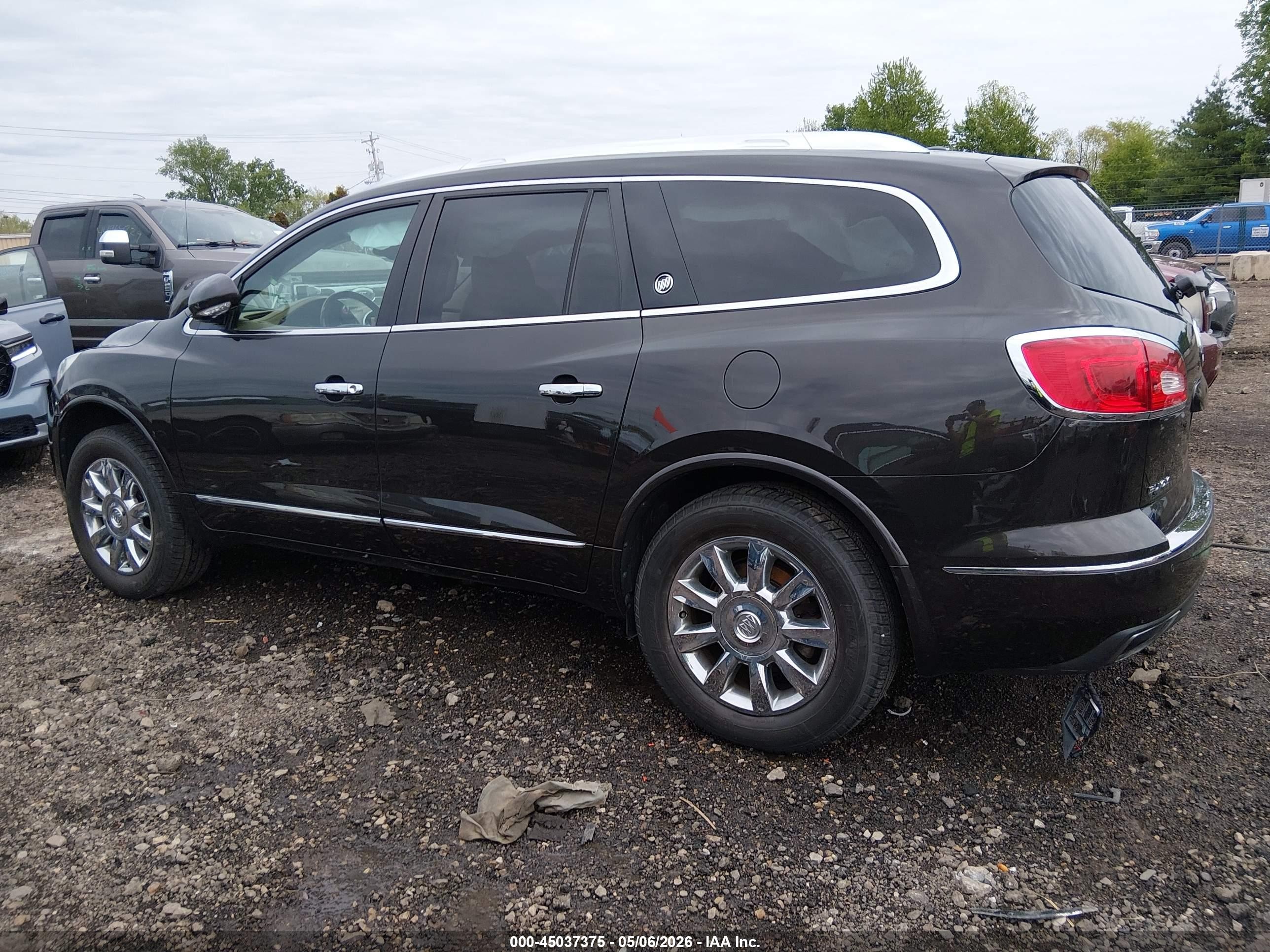 2013 Buick Enclave Leather Black vin: 5GAKRCKD2DJ112414