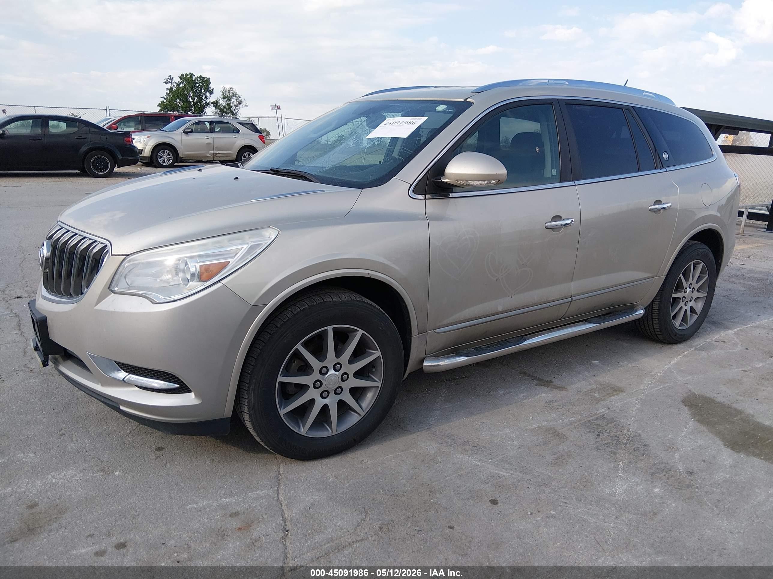 2013 Buick Enclave Leather Tan vin: 5GAKRCKD2DJ119234