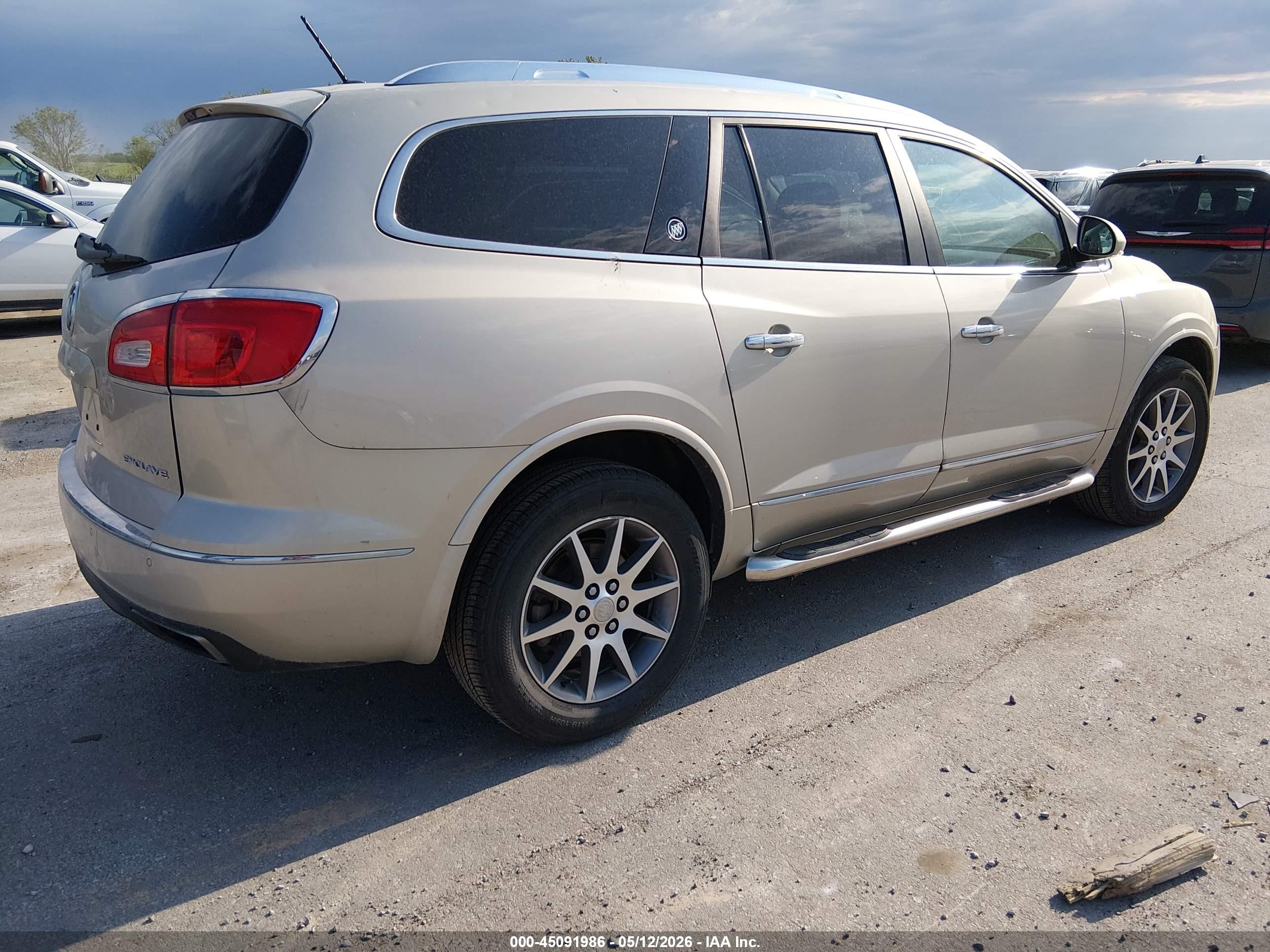 2013 Buick Enclave Leather Tan vin: 5GAKRCKD2DJ119234