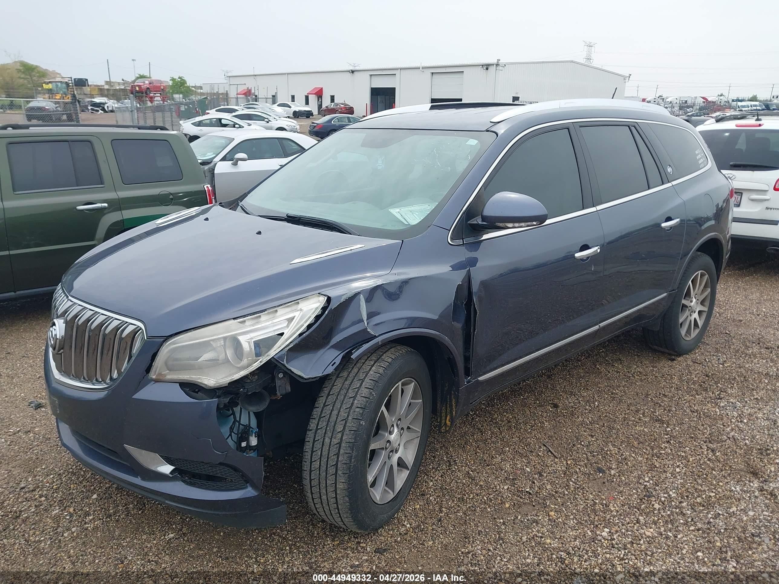 2013 Buick Enclave Leather Purple vin: 5GAKRCKD2DJ124921