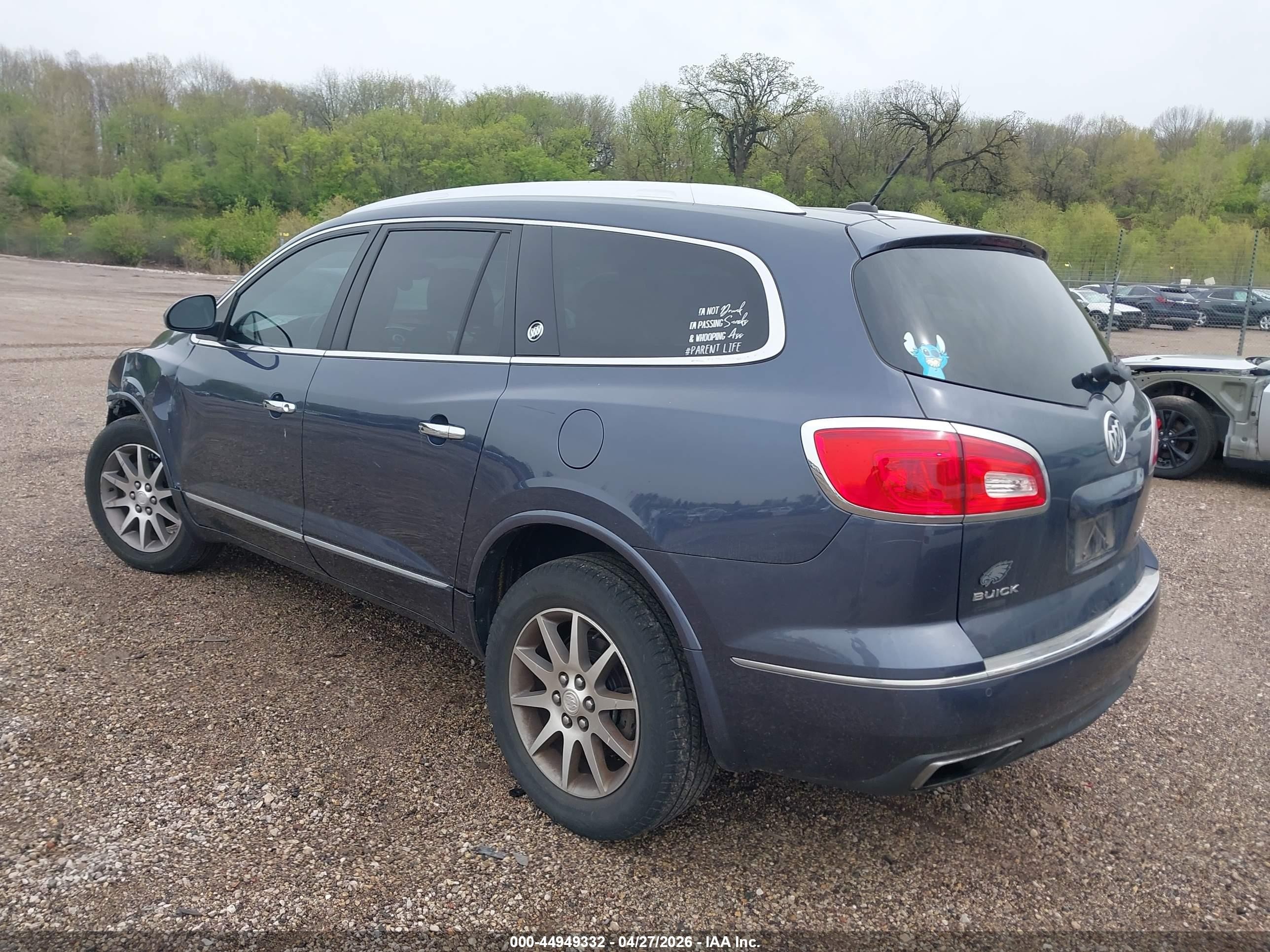 2013 Buick Enclave Leather Purple vin: 5GAKRCKD2DJ124921