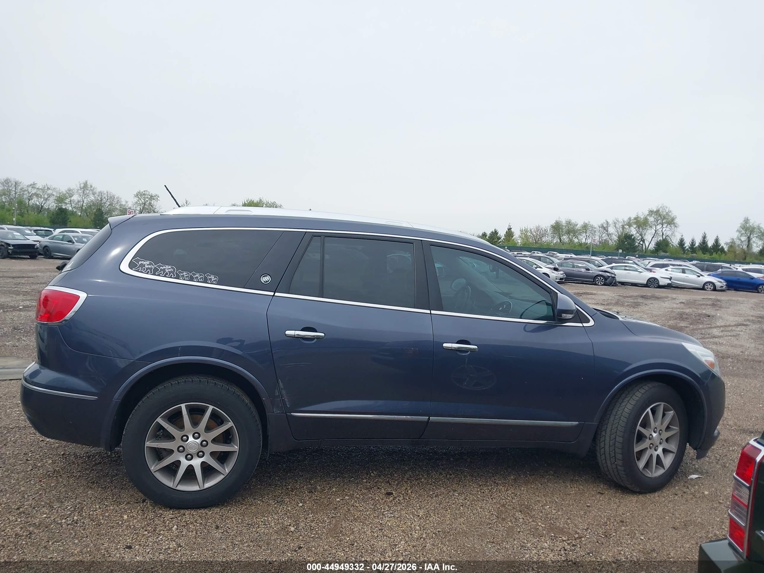 2013 Buick Enclave Leather Purple vin: 5GAKRCKD2DJ124921