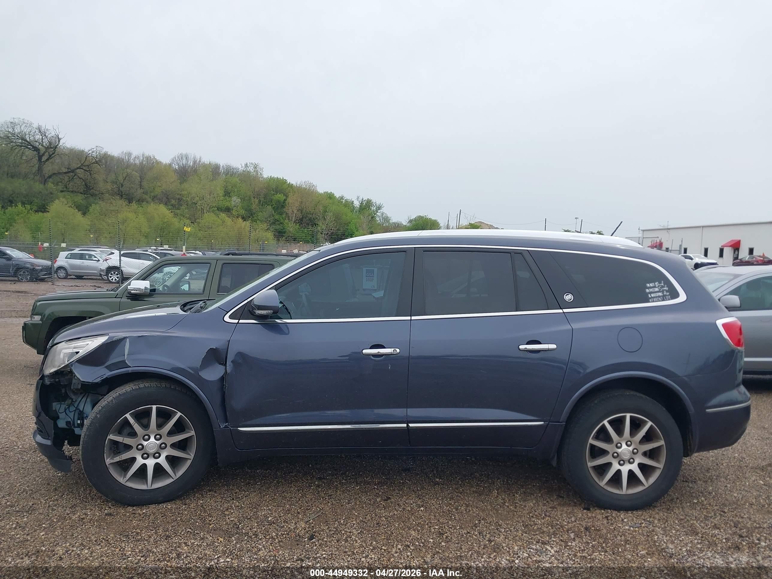 2013 Buick Enclave Leather Purple vin: 5GAKRCKD2DJ124921