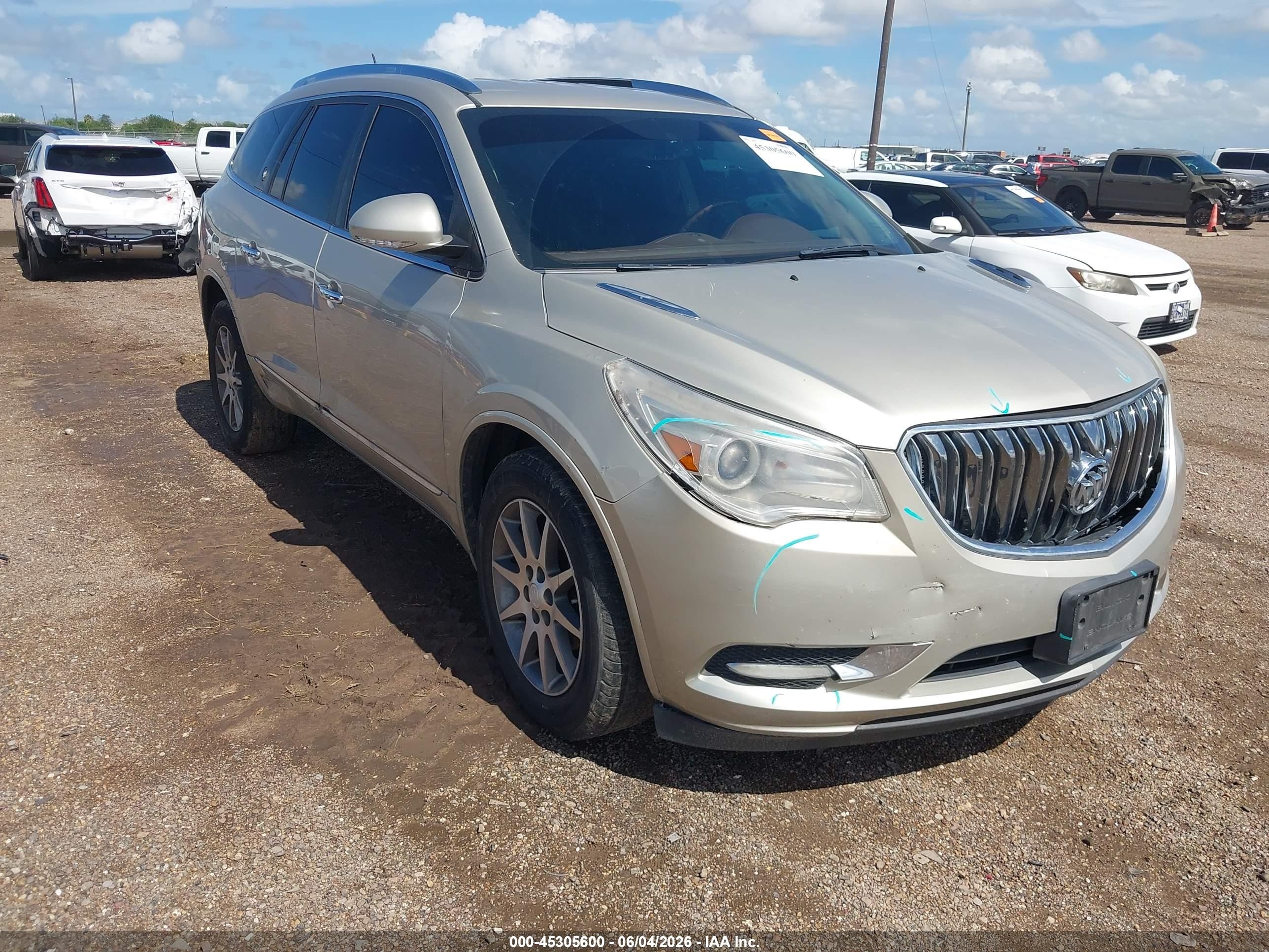 2013 Buick Enclave Leather Tan vin: 5GAKRCKD2DJ195567