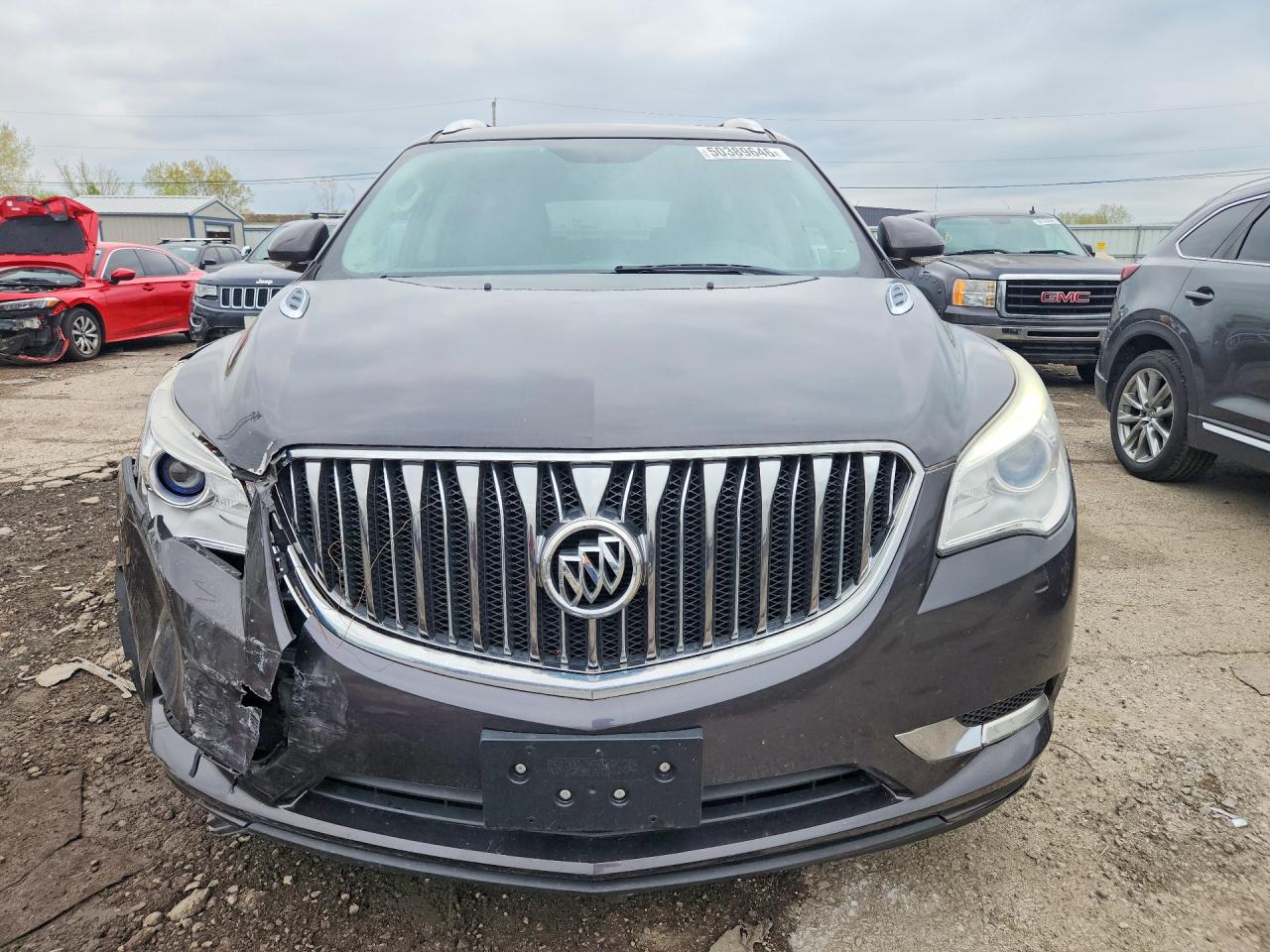 2013 Buick Enclave Gray vin: 5GAKRCKD2DJ267562