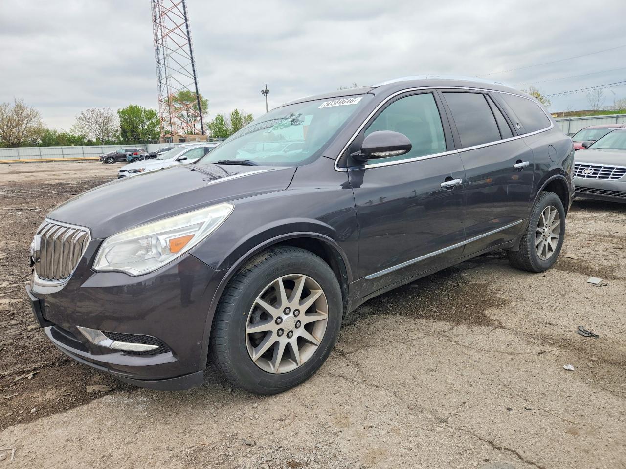 2013 Buick Enclave Gray vin: 5GAKRCKD2DJ267562